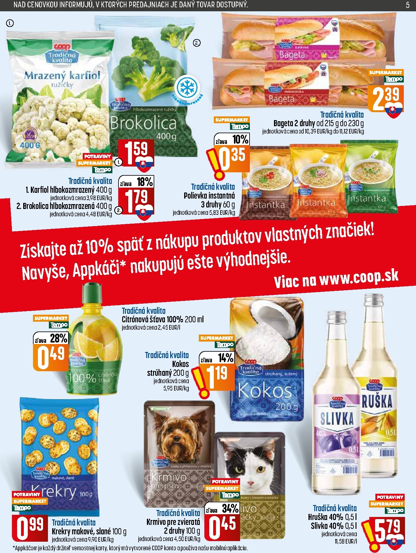 coop-jednota - Nový COOP Jednota leták od štvrtka, 03.09.2026 do stredy, 09.09.2026 - page: 5