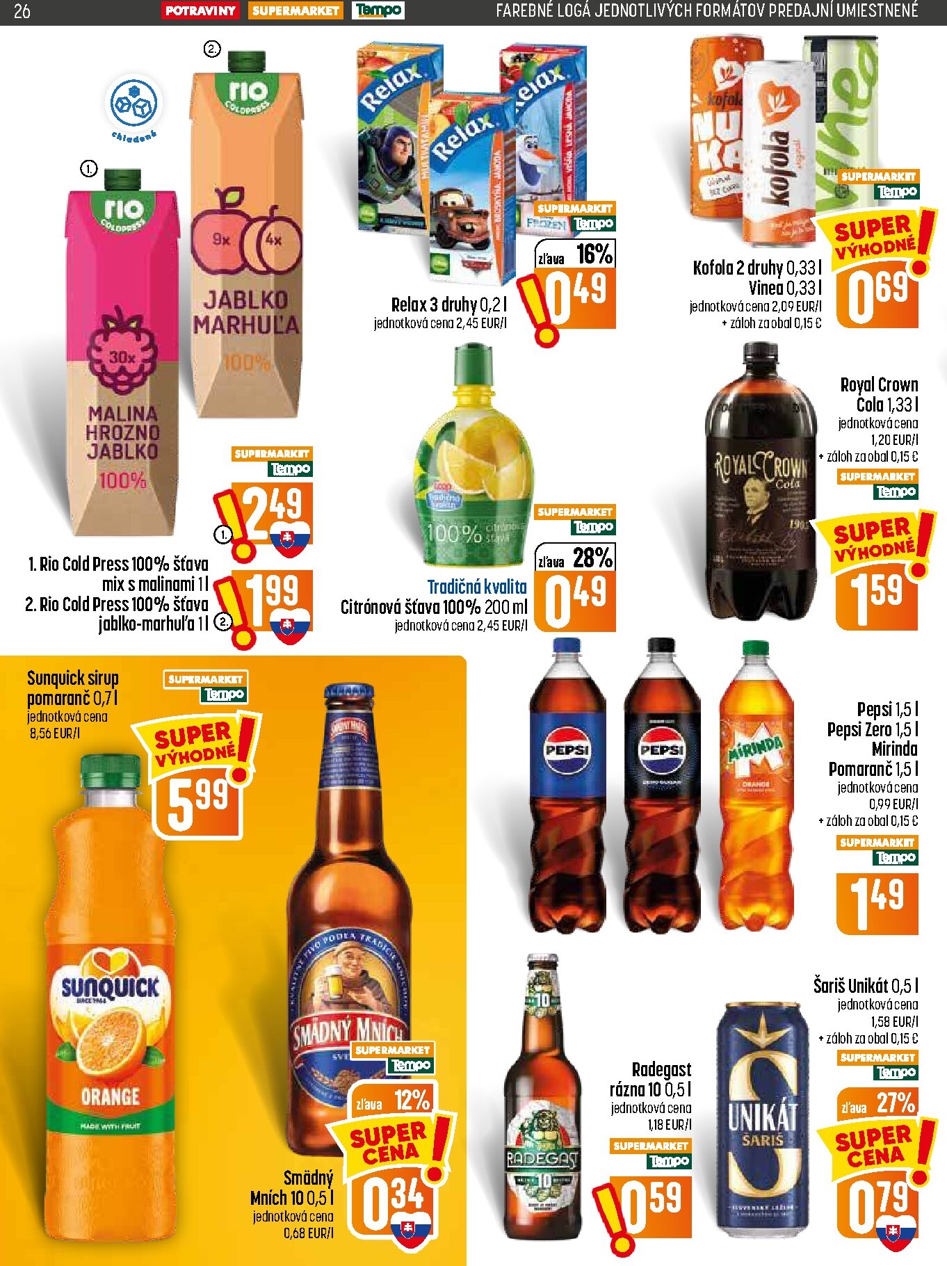 coop-jednota - Nový COOP Jednota leták od štvrtka, 03.09.2026 do stredy, 09.09.2026 - page: 26