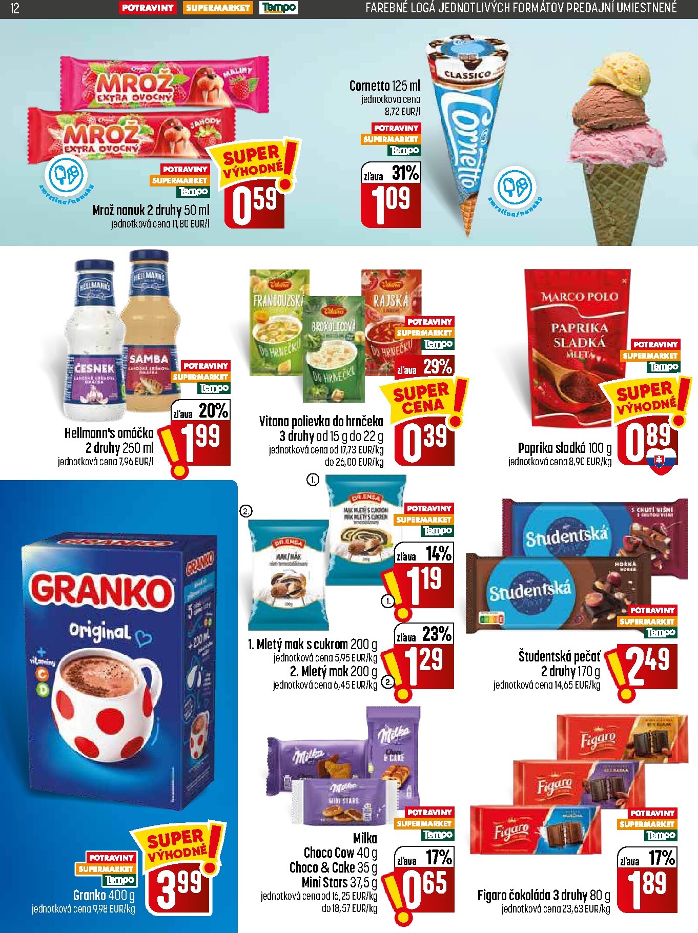 coop-jednota - Nový COOP Jednota leták od štvrtka, 03.09.2026 do stredy, 09.09.2026 - page: 12