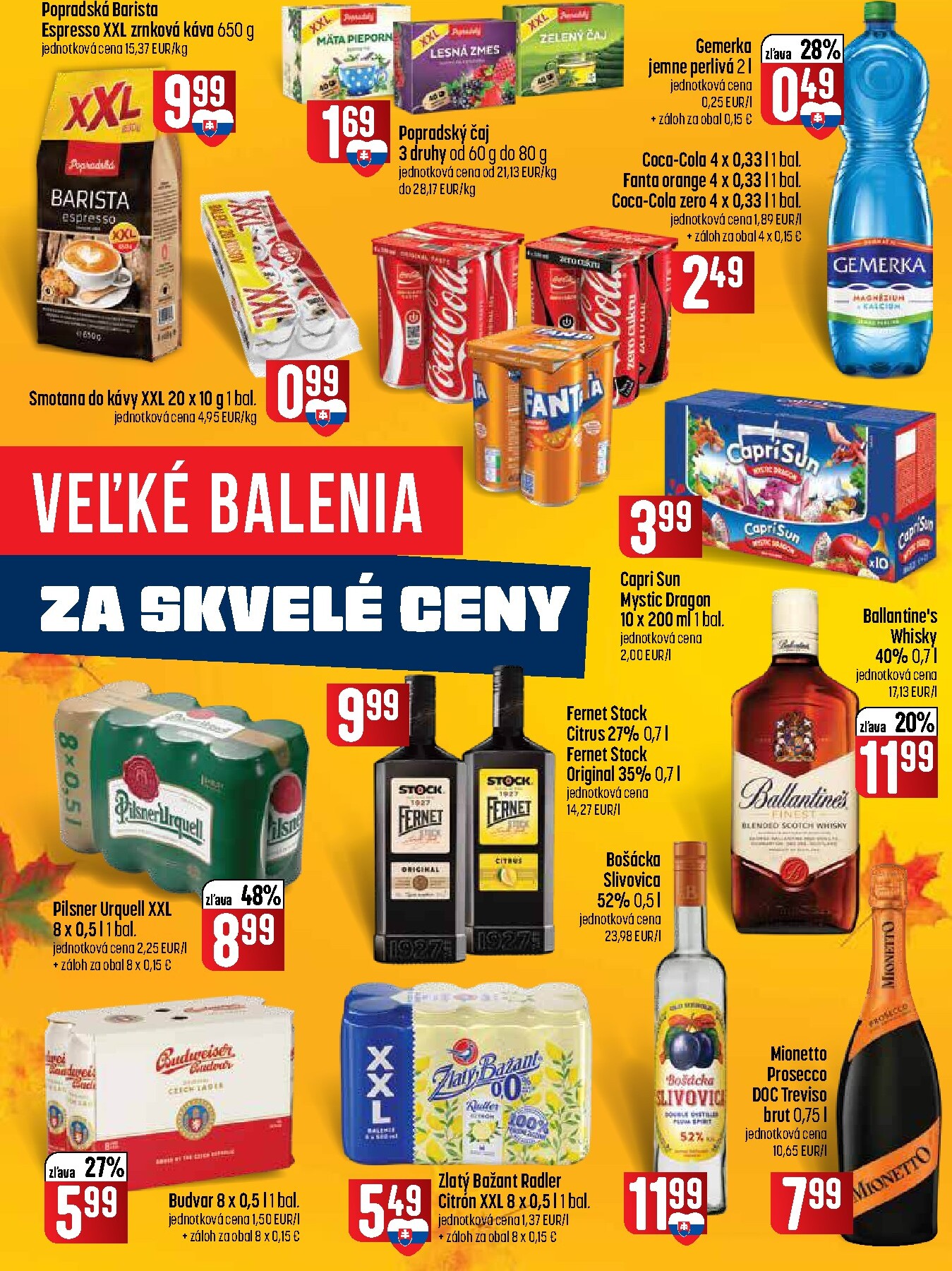 coop-jednota - Nový COOP Jednota - Špecial XXL - Supermarket a Tempo leták od štvrtka, 03.09.2026 do stredy, 23.09.2026 - page: 6