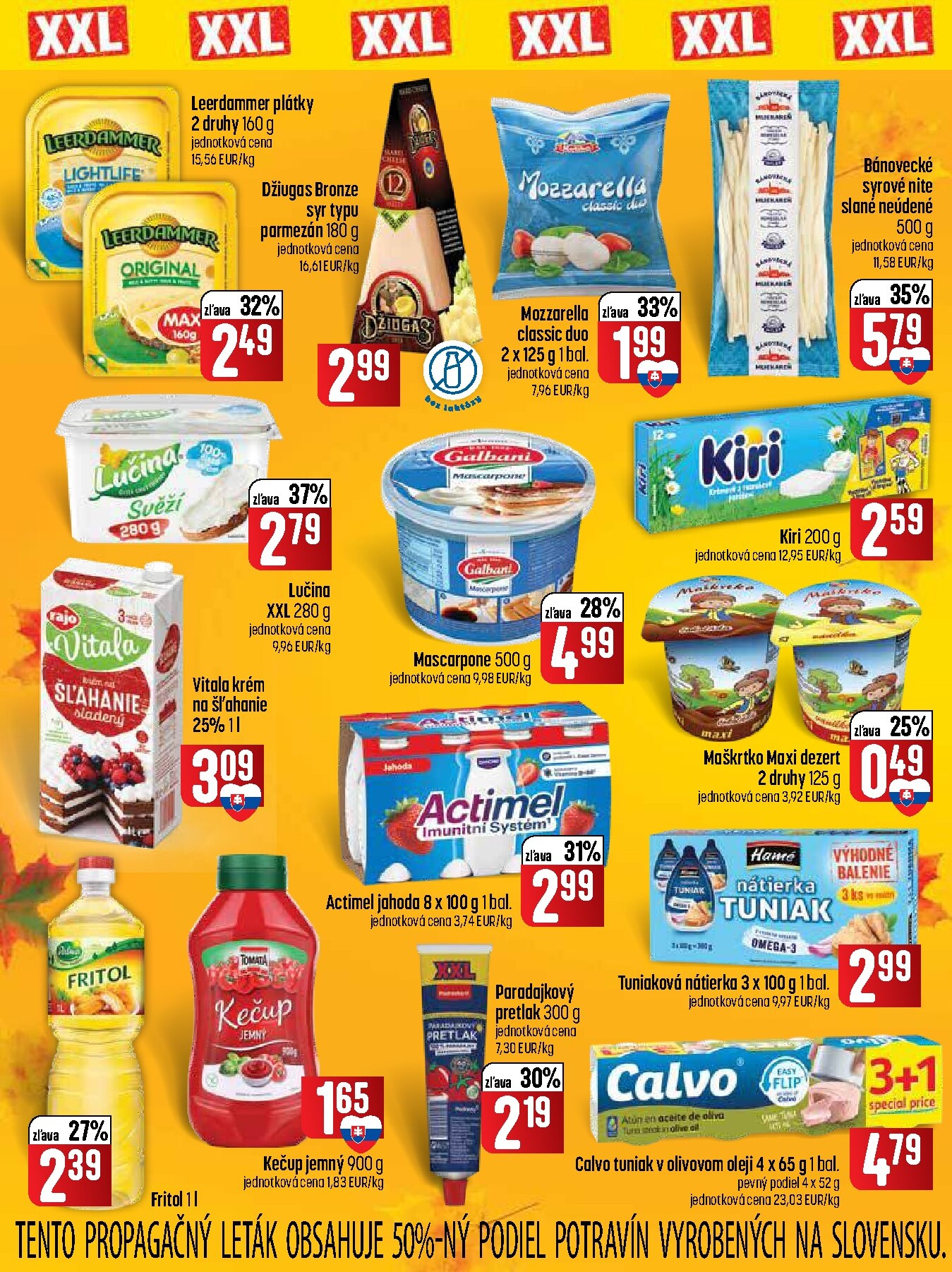 coop-jednota - Nový COOP Jednota - Špecial XXL - Supermarket a Tempo leták od štvrtka, 03.09.2026 do stredy, 23.09.2026 - page: 4