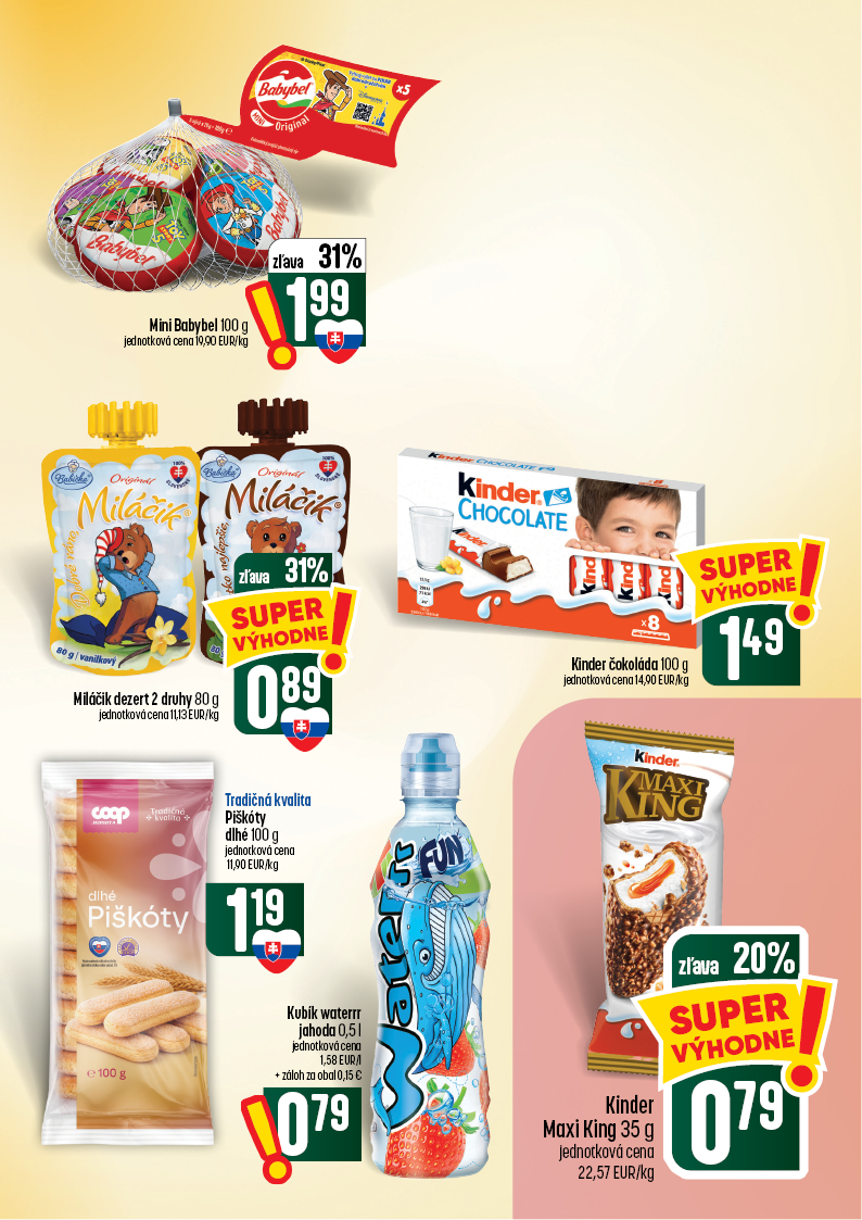 coop-jednota - Nový COOP Jednota - Tempo leták od štvrtka, 24.09.2026 do stredy, 30.09.2026 - page: 29