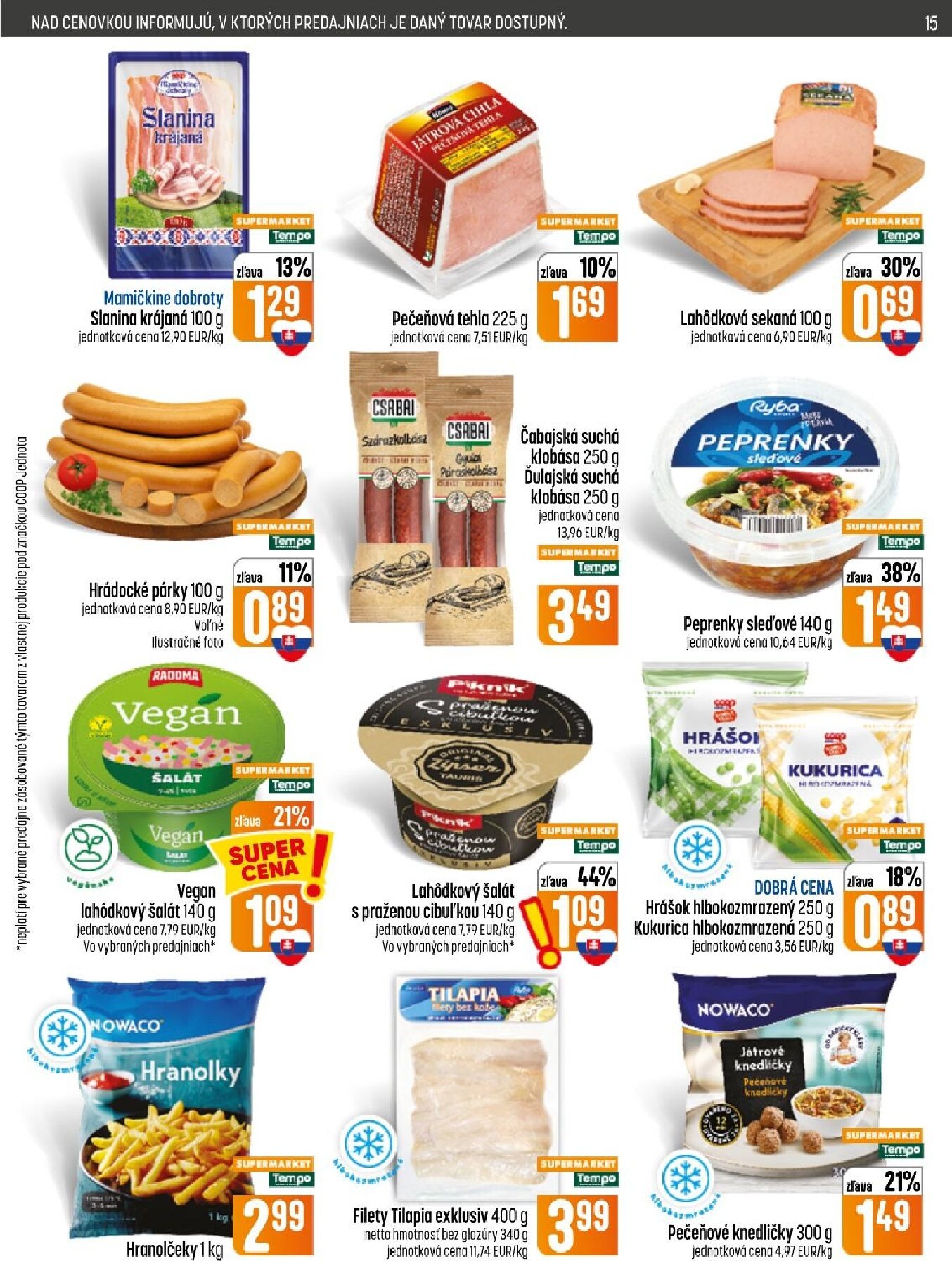 coop-jednota - Aktuálny COOP Jednota leták od štvrtka, 01.10.2026 do stredy, 07.10.2026 - page: 15