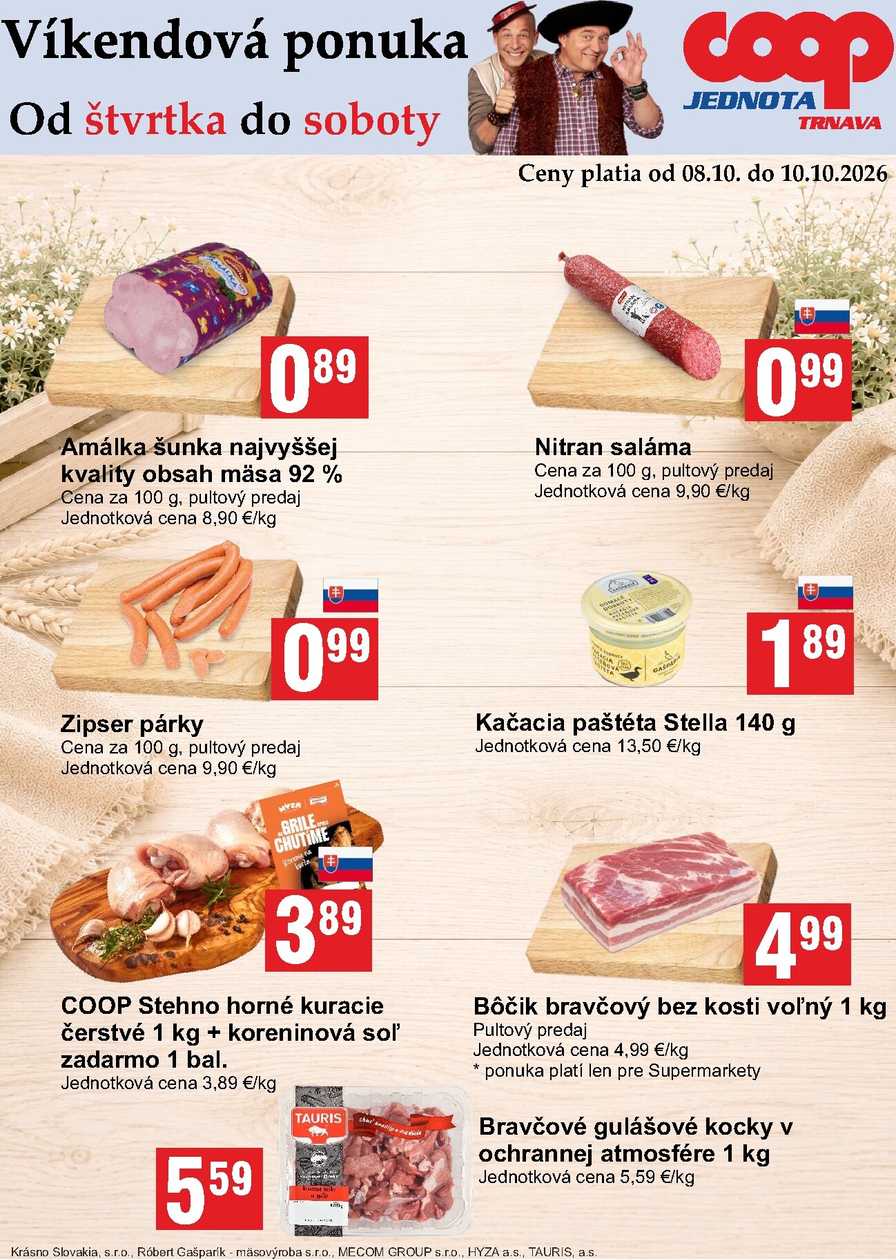 coop-jednota - Nový COOP Jednota - Trnava leták od štvrtka, 08.10.2026 do soboty, 10.10.2026 - page: 3