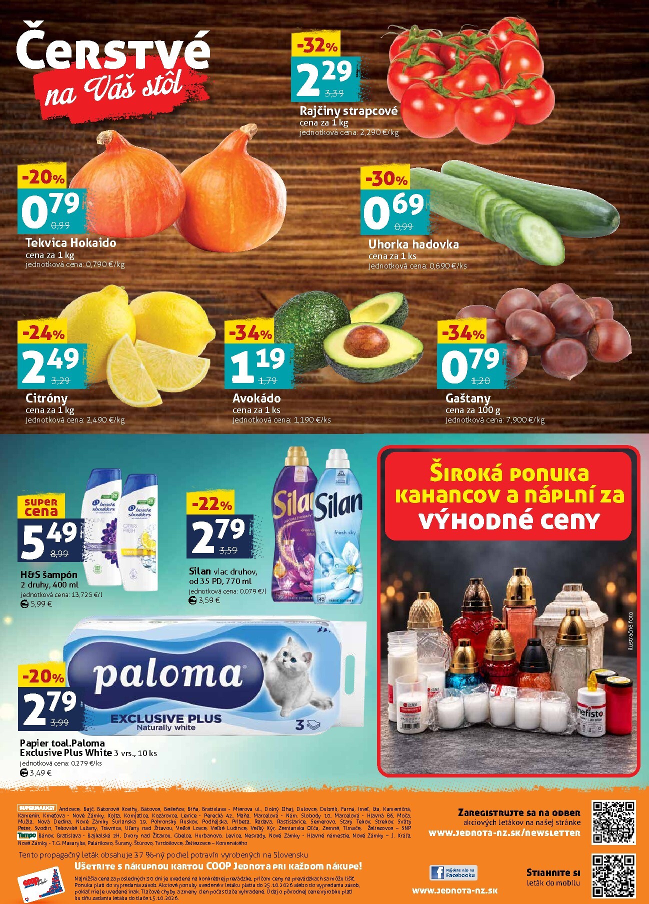 coop-jednota - Nový COOP Jednota - Nové Zámky leták od piatku, 23.10.2026 do nedele, 25.10.2026 - page: 4
