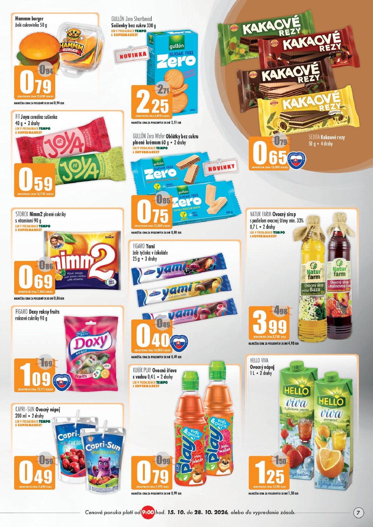 coop-jednota - Aktuálny COOP Jednota - Galanta leták od štvrtka, 15.10.2026 do stredy, 28.10.2026 - page: 7