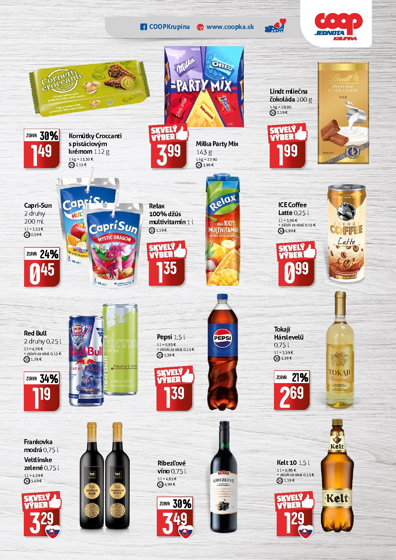 coop-jednota - Aktuálny COOP Jednota - Krupina leták od stredy, 14.10.2026 do stredy, 04.11.2026 - page: 7