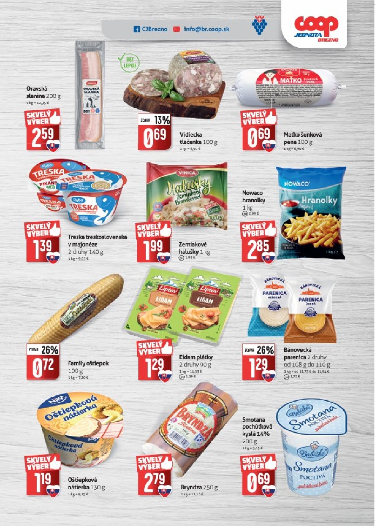 coop-jednota - Aktuálny COOP Jednota - Brezno leták od stredy, 14.10.2026 do stredy, 04.11.2026 - page: 3