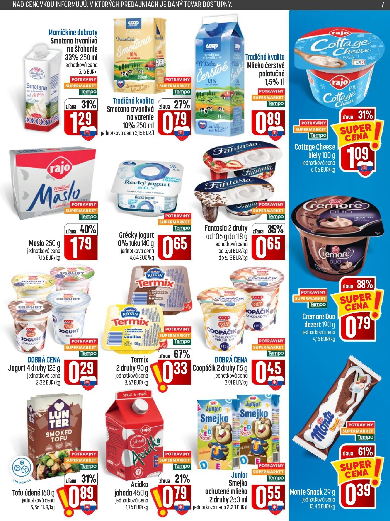 coop-jednota - Nový COOP Jednota leták od štvrtka, 22.10.2026 do stredy, 28.10.2026 - page: 7