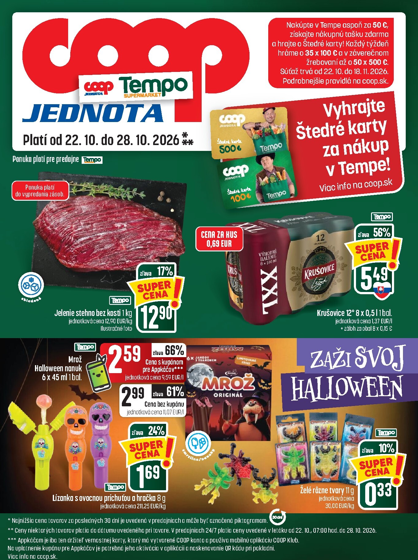 coop-jednota - Nový COOP Jednota leták od štvrtka, 22.10.2026 do stredy, 28.10.2026 - page: 25
