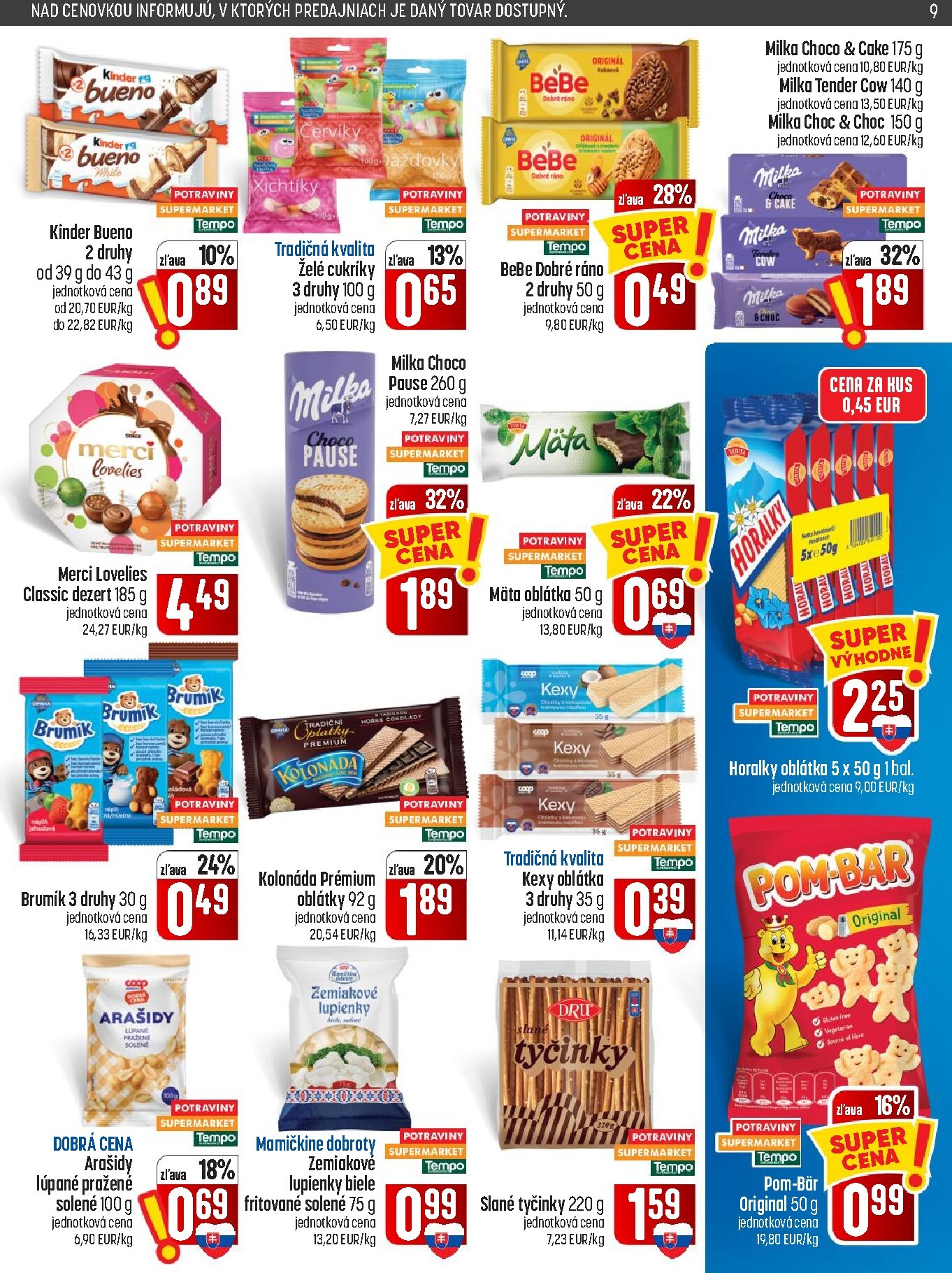 coop-jednota - Nový COOP Jednota leták od štvrtka, 22.10.2026 do stredy, 28.10.2026 - page: 9