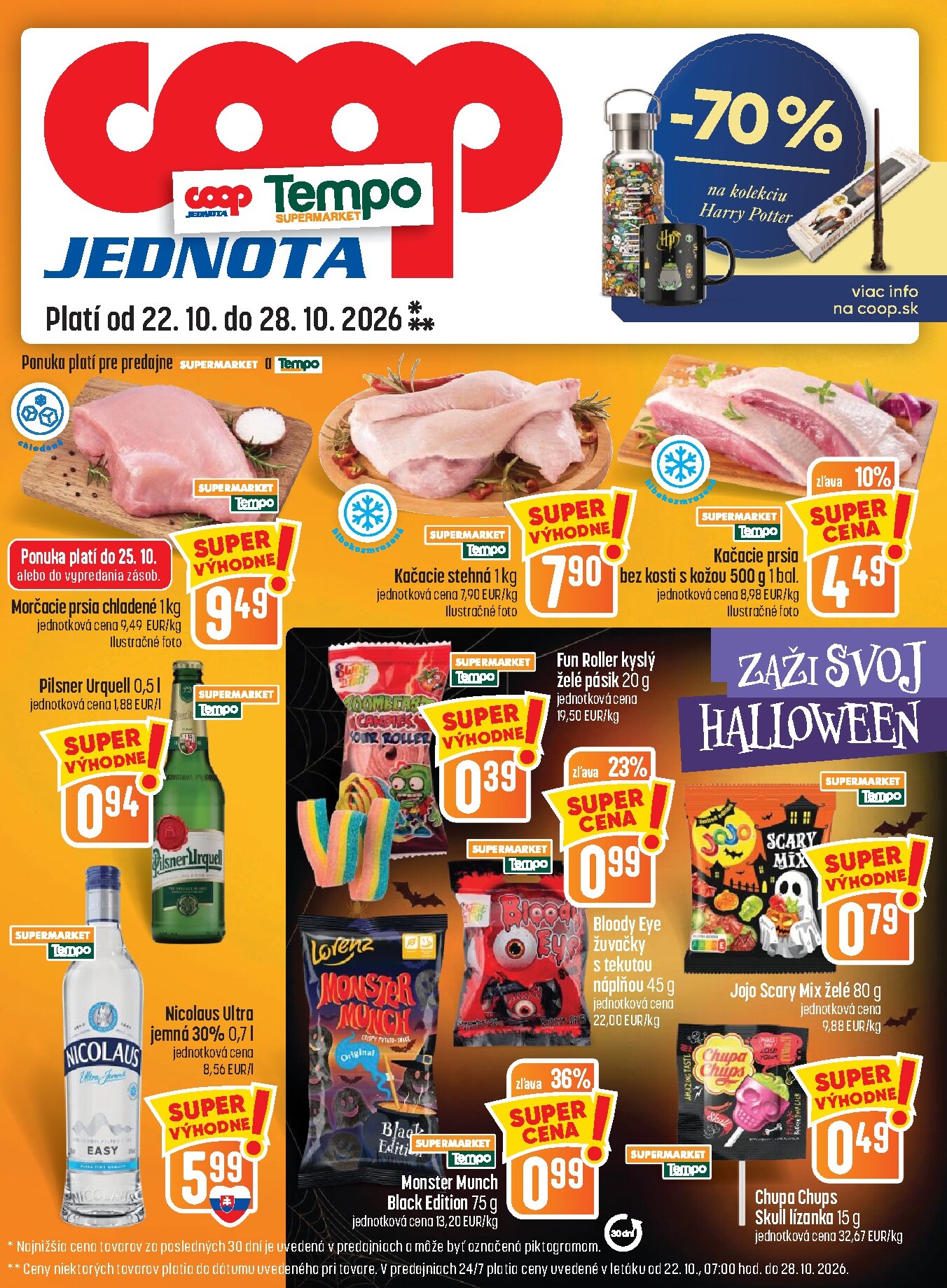 coop-jednota - Nový COOP Jednota leták od štvrtka, 22.10.2026 do stredy, 28.10.2026 - page: 13
