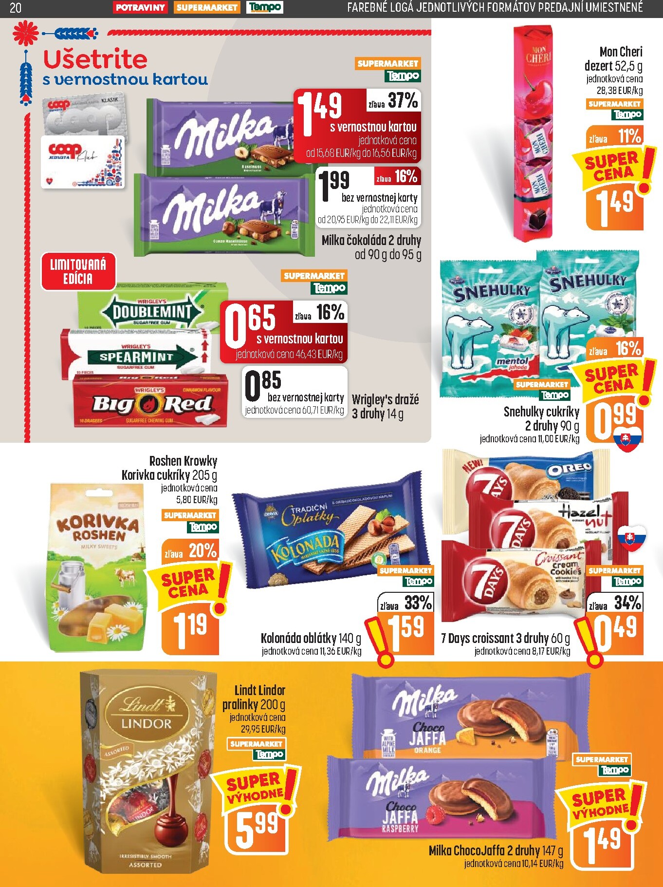 coop-jednota - Nový COOP Jednota leták od štvrtka, 22.10.2026 do stredy, 28.10.2026 - page: 20