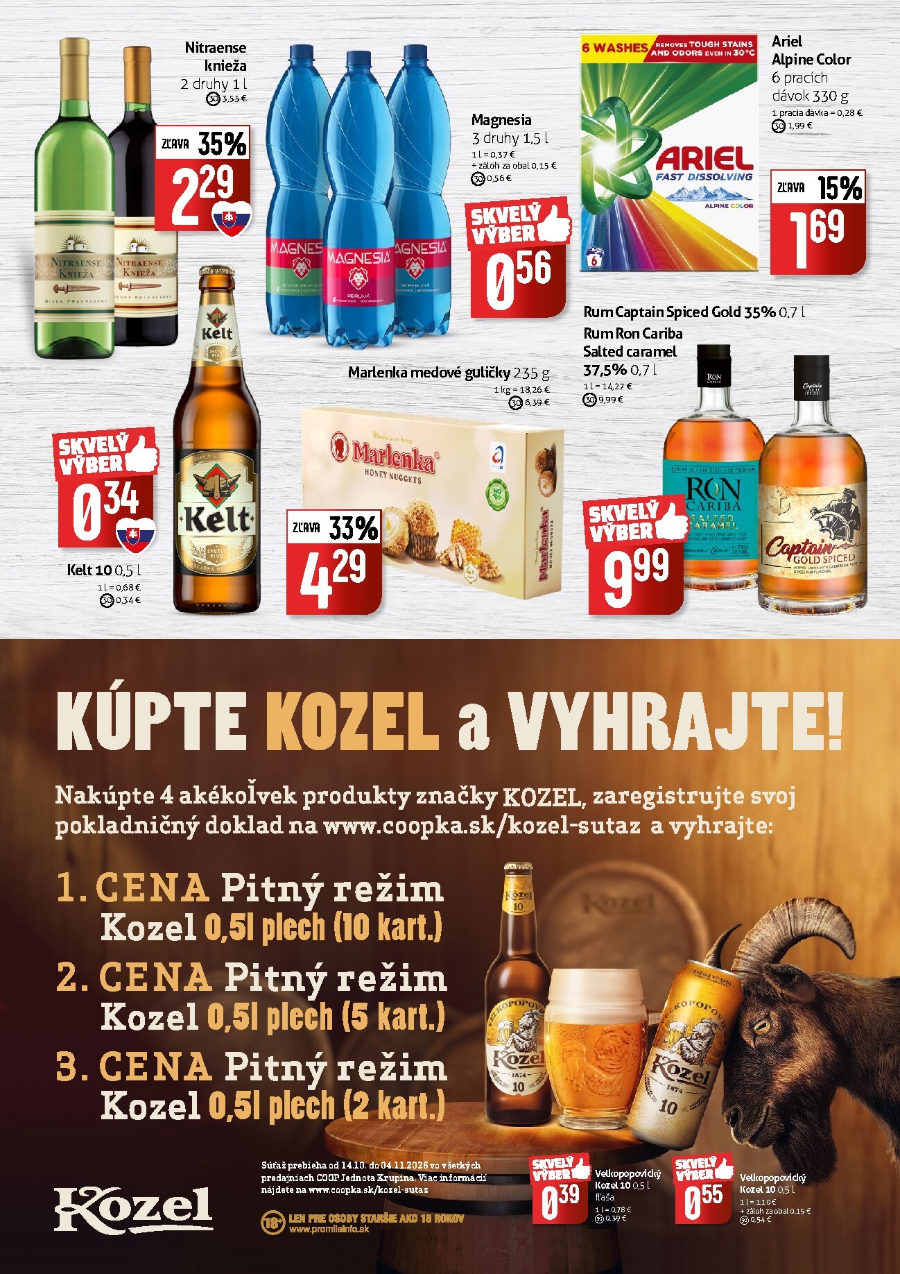 coop-jednota - Aktuálny COOP Jednota - Krupina leták od štvrtka, 22.10.2026 do nedele, 25.10.2026 - page: 2