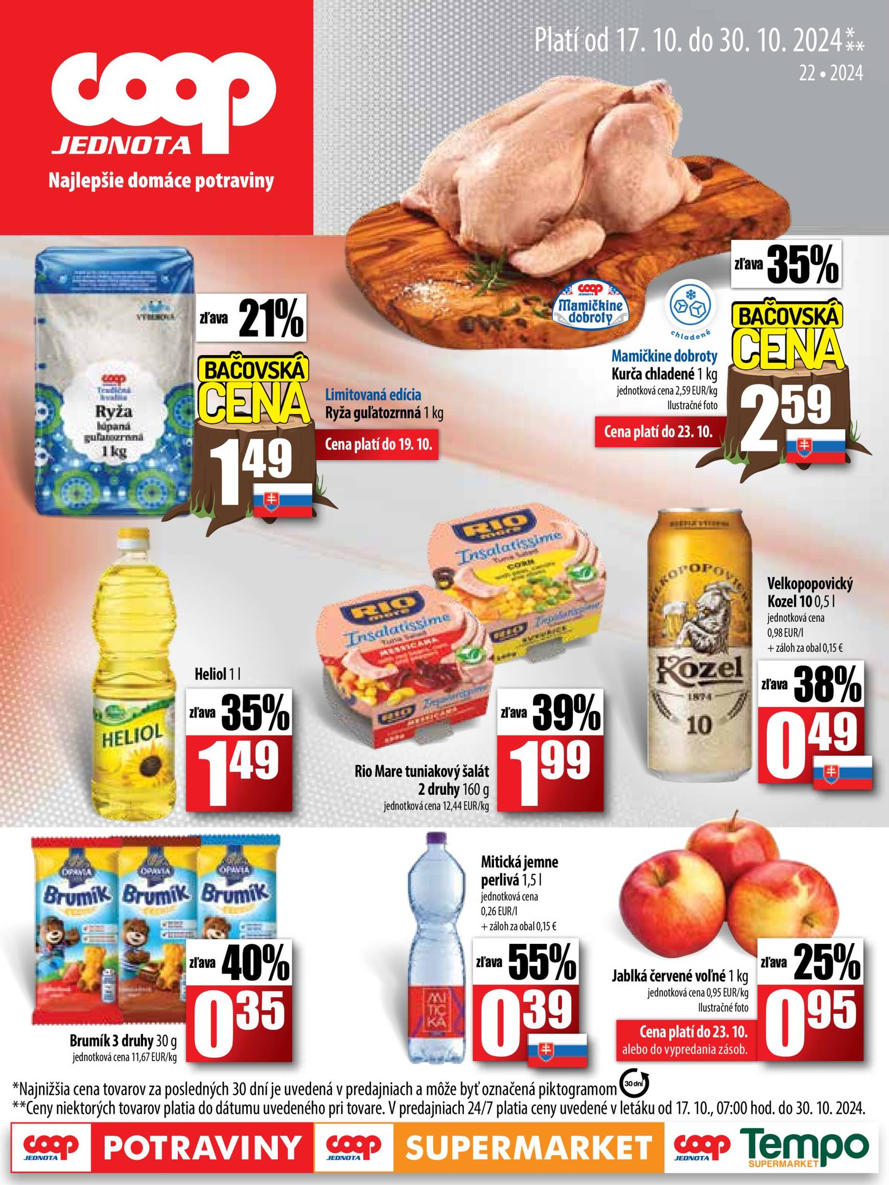 coop-jednota - COOP Jednota leták platný od 17.10. - 30.10.