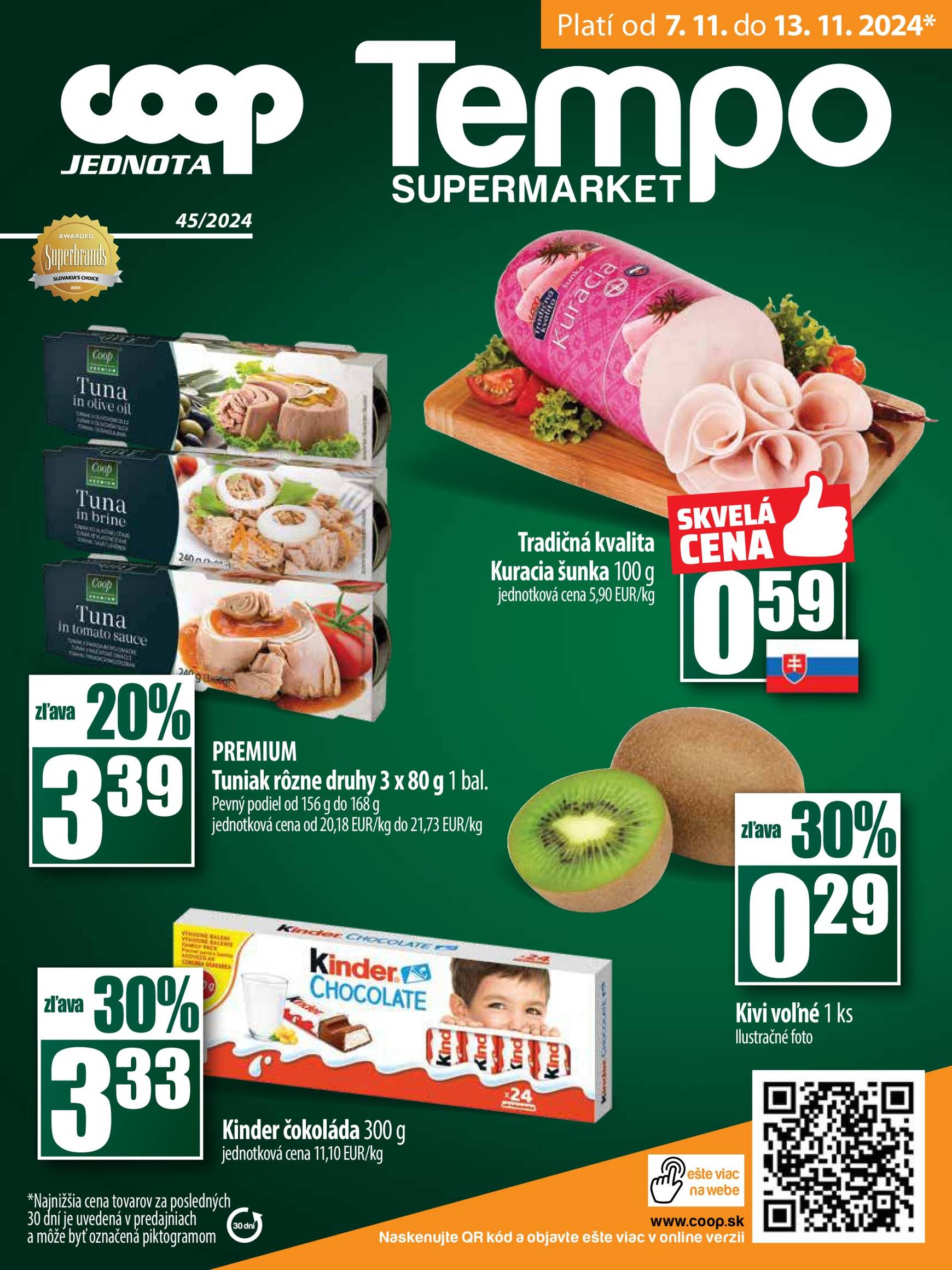 coop-jednota - COOP Jednota - Tempo leták platný od 07.11. - 13.11. - page: 16