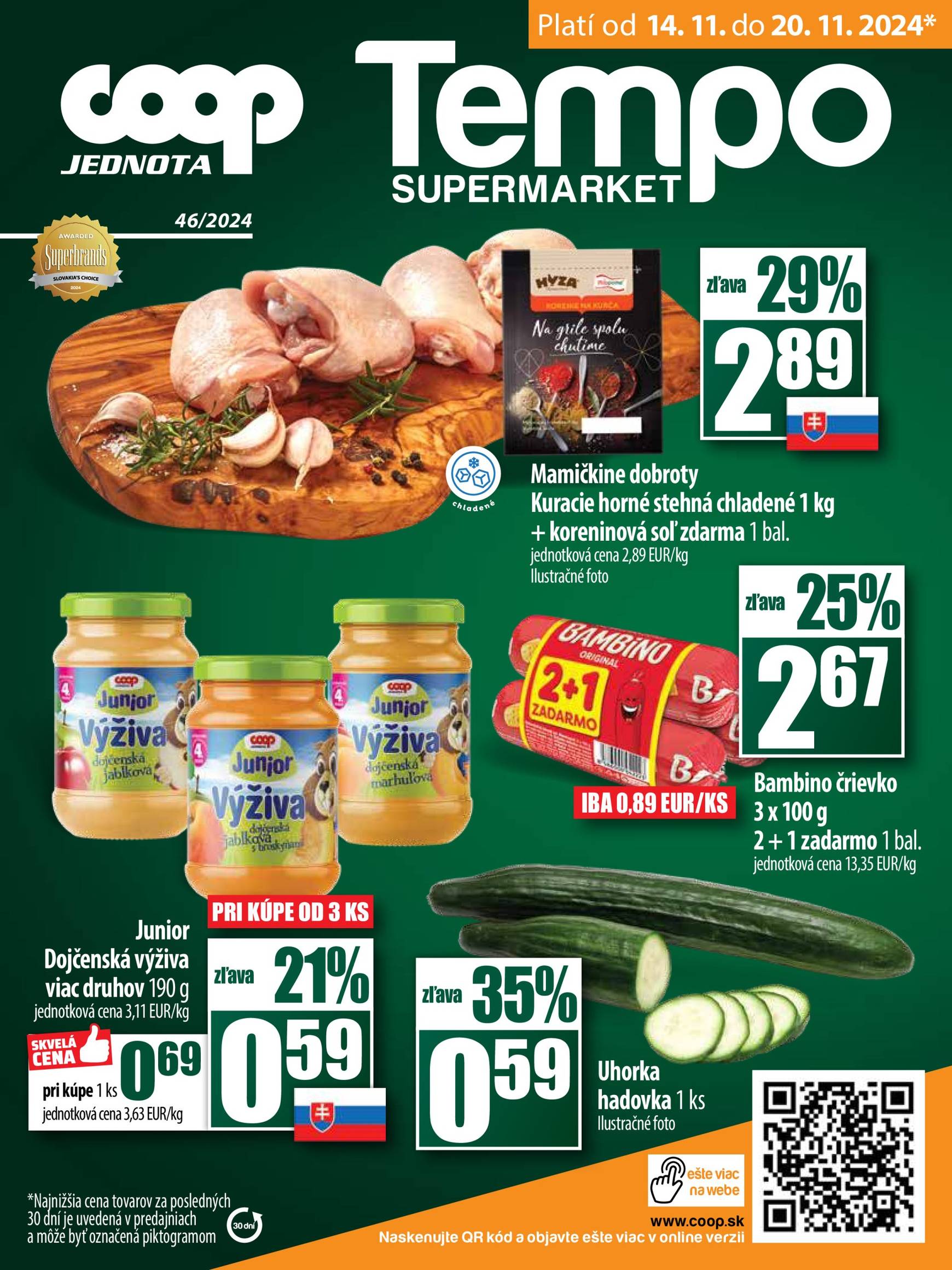 coop-jednota - COOP Jednota - Tempo leták platný od 14.11. - 20.11. - page: 16