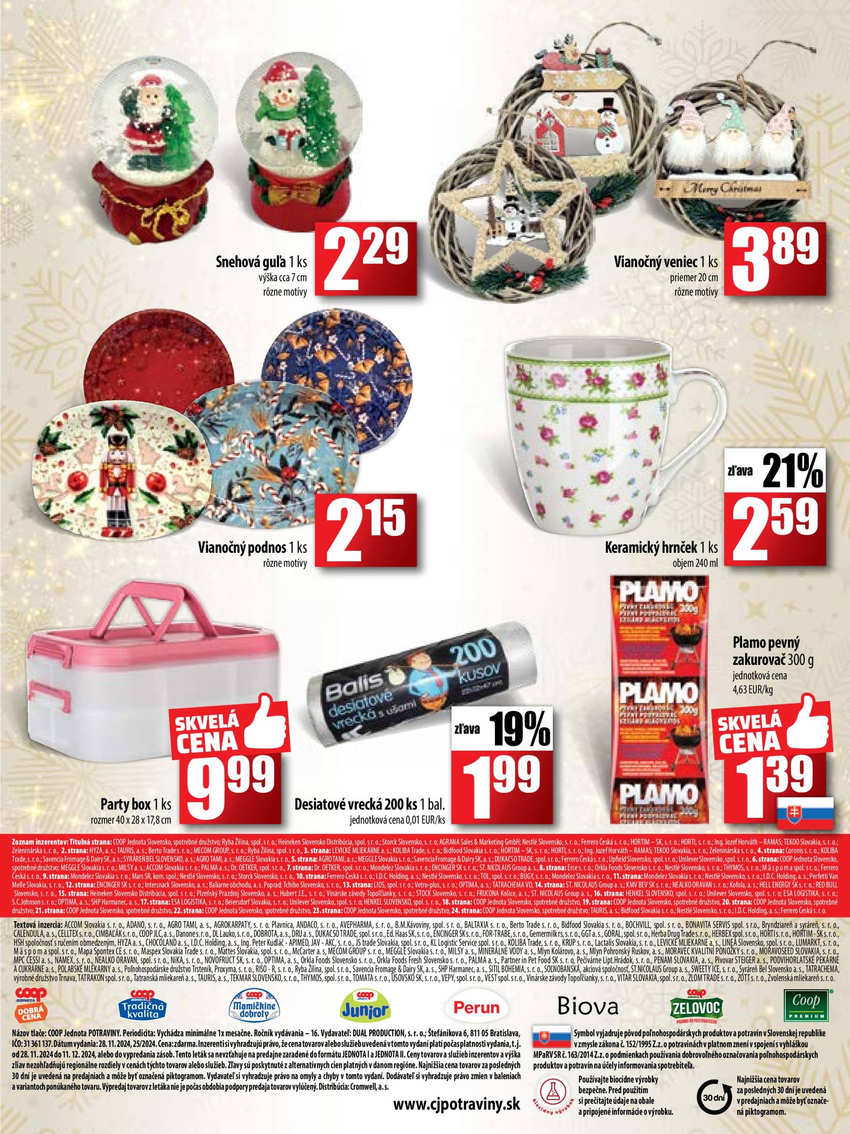 coop-jednota - COOP Jednota leták platný od 28.11. - 11.12. - page: 13