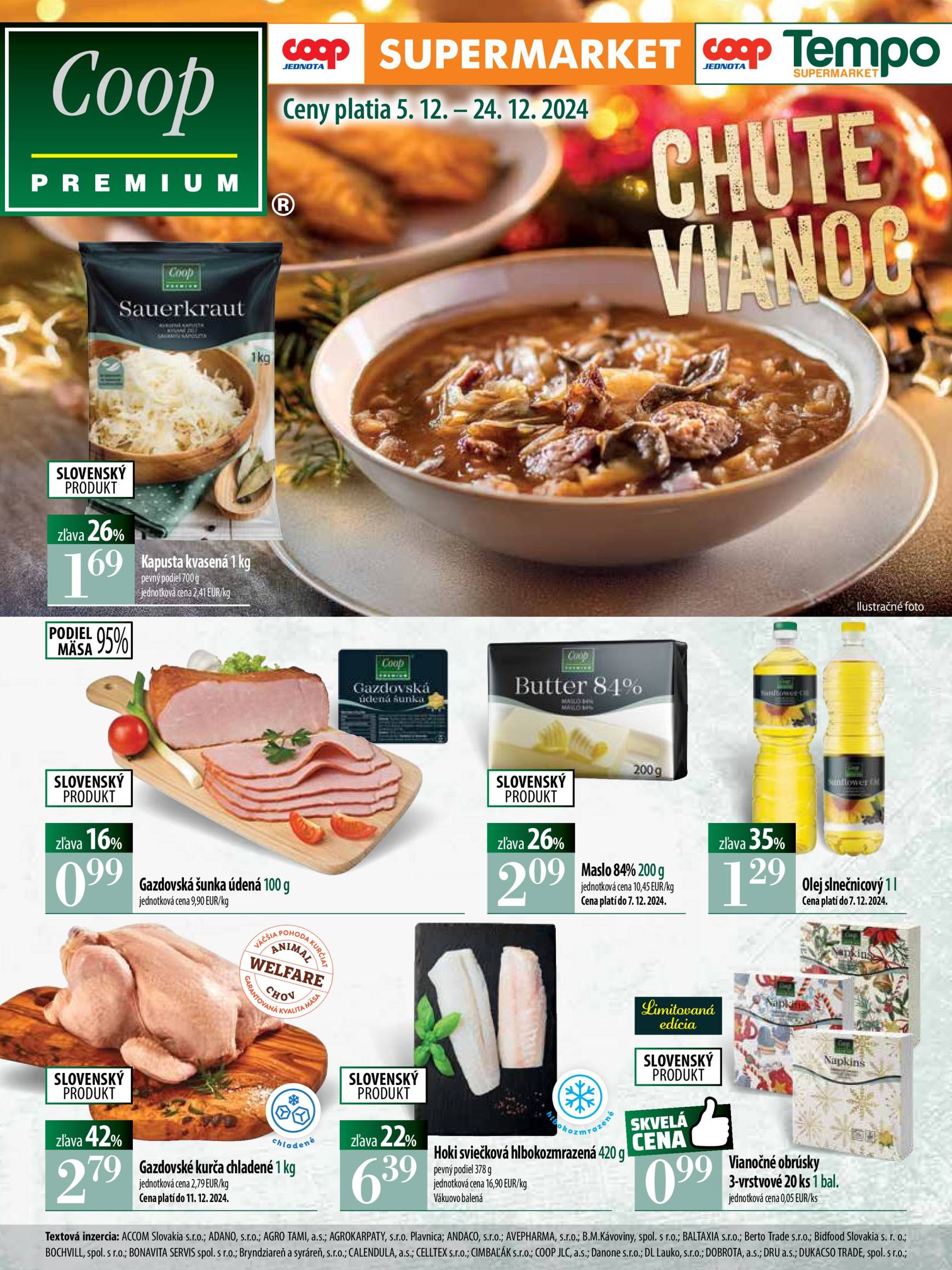 coop-jednota - COOP Jednota - Vianoce leták platný od 05.12. - 24.12.