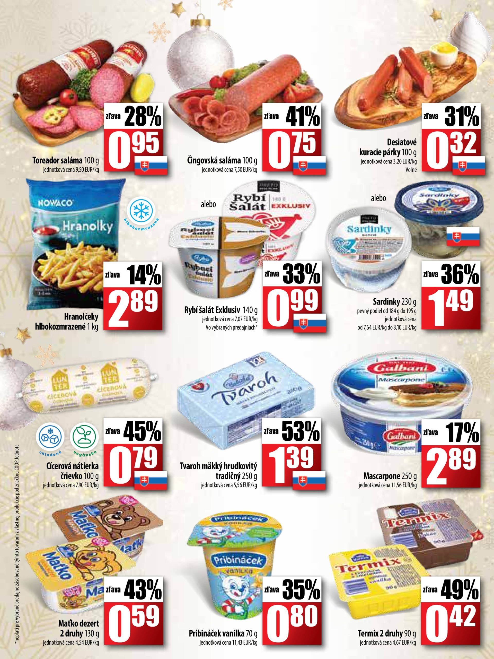 coop-jednota - COOP Jednota leták platný od 19.12. - 08.01. - page: 2