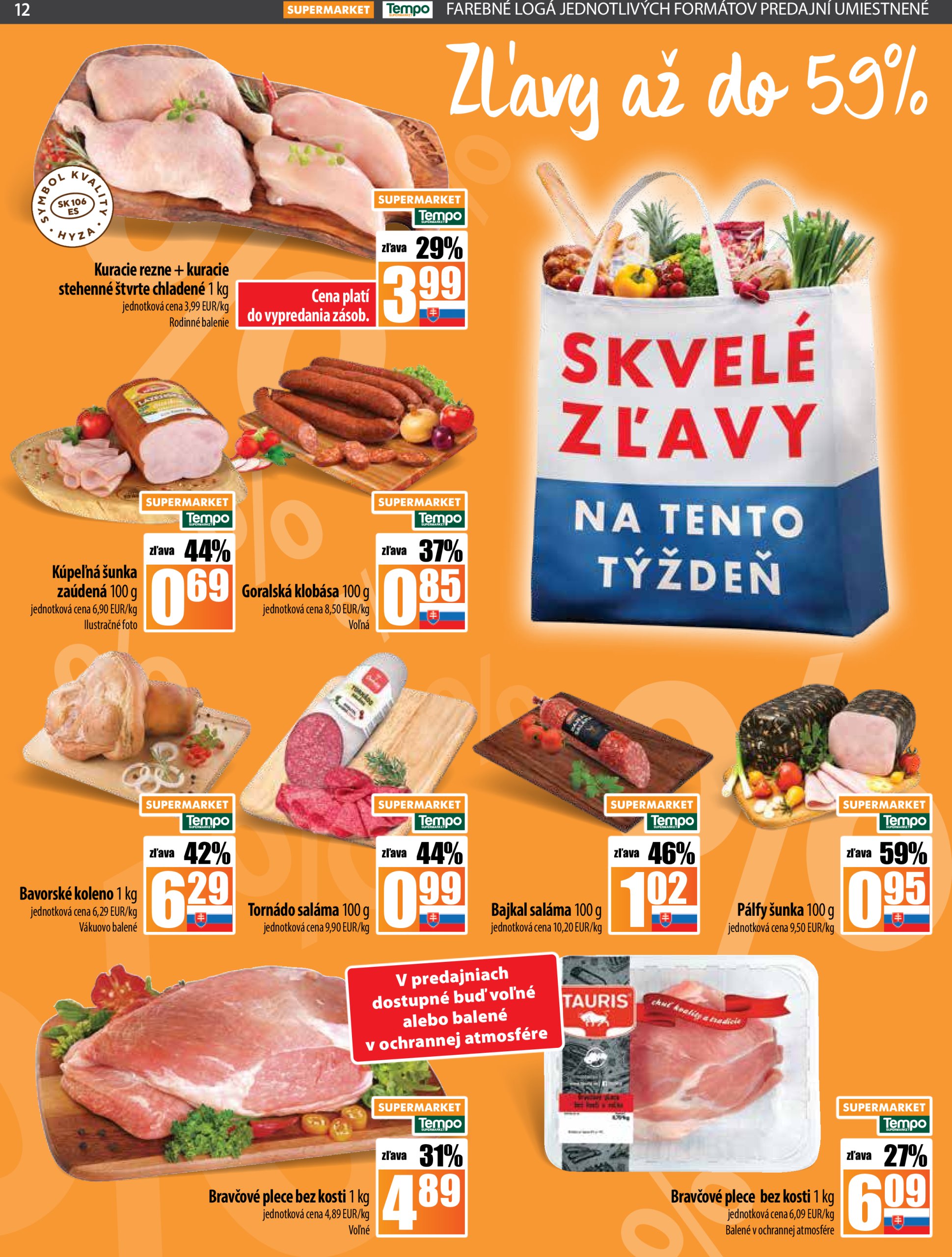 coop-jednota - COOP Jednota - Tempo leták platný od 09.01. - 15.01. - page: 12