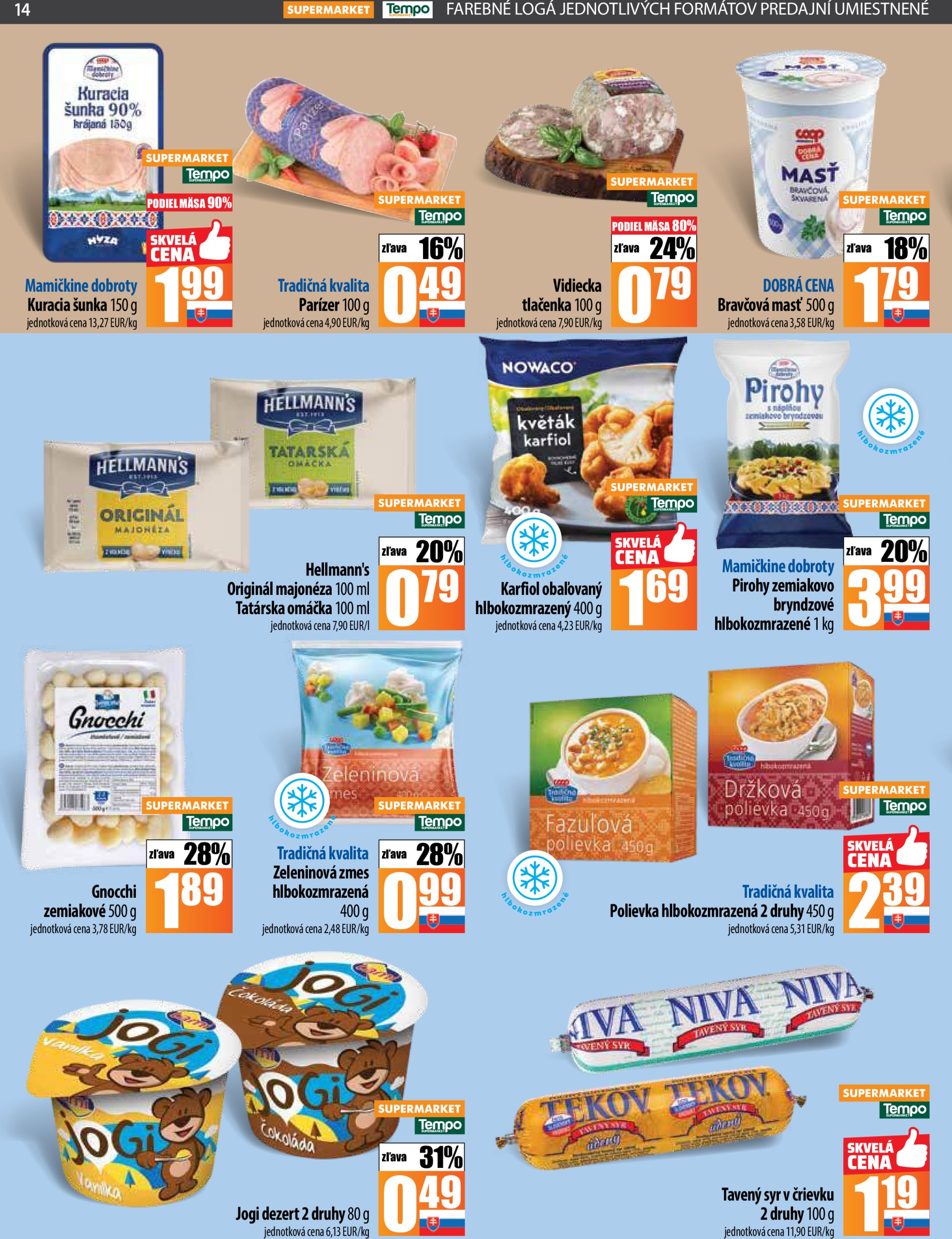 coop-jednota - COOP Jednota - Tempo leták platný od 09.01. - 15.01. - page: 14