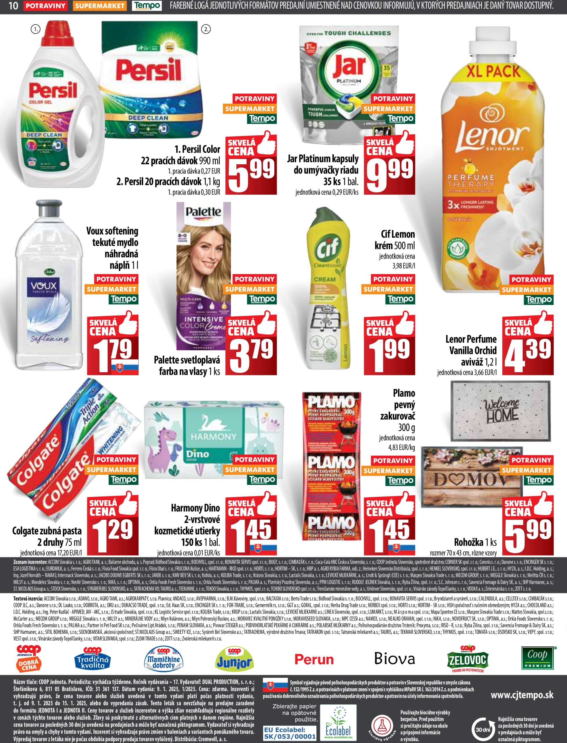 coop-jednota - COOP Jednota - Tempo leták platný od 09.01. - 15.01. - page: 10