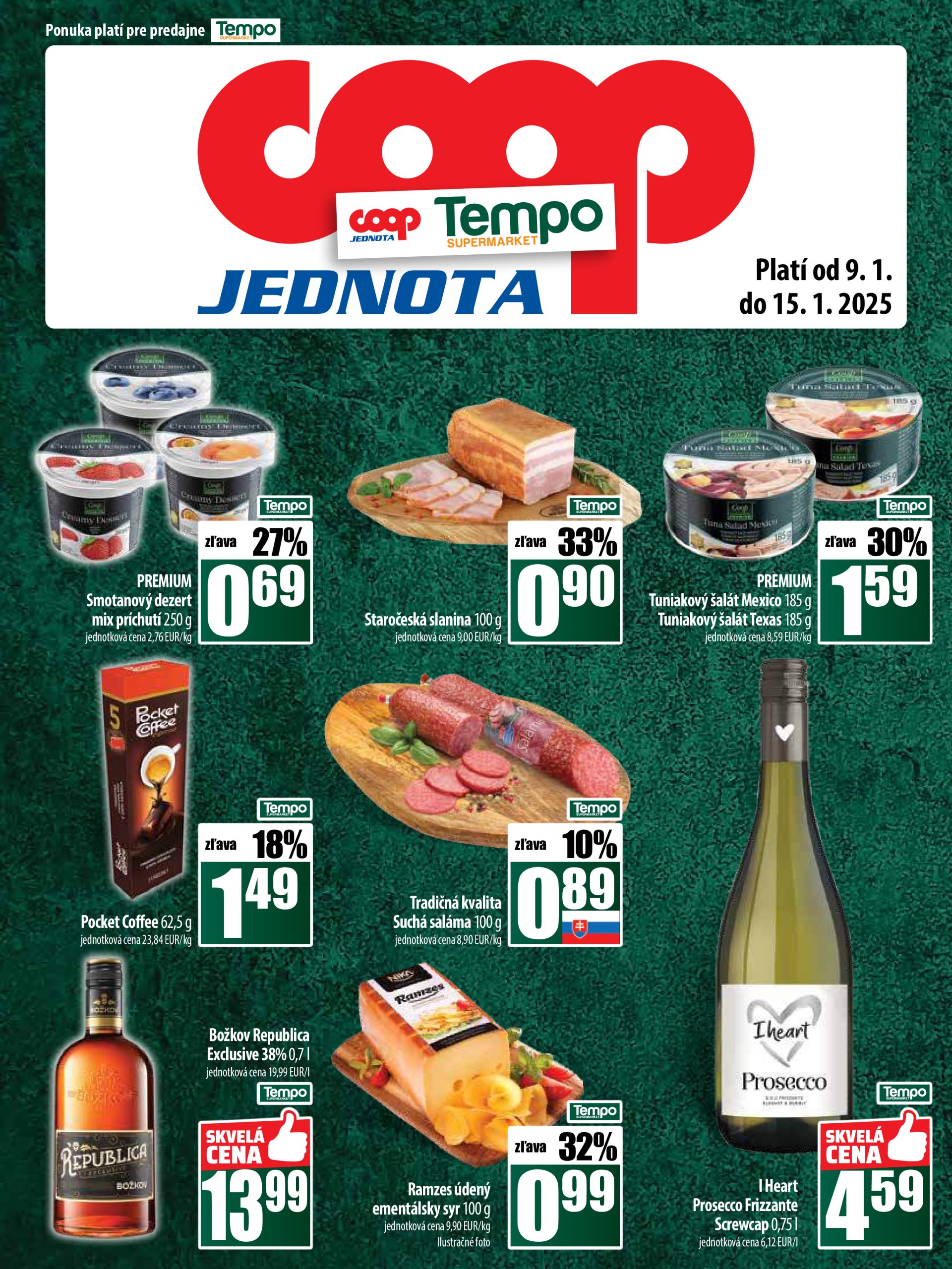 coop-jednota - COOP Jednota - Tempo leták platný od 09.01. - 15.01. - page: 21