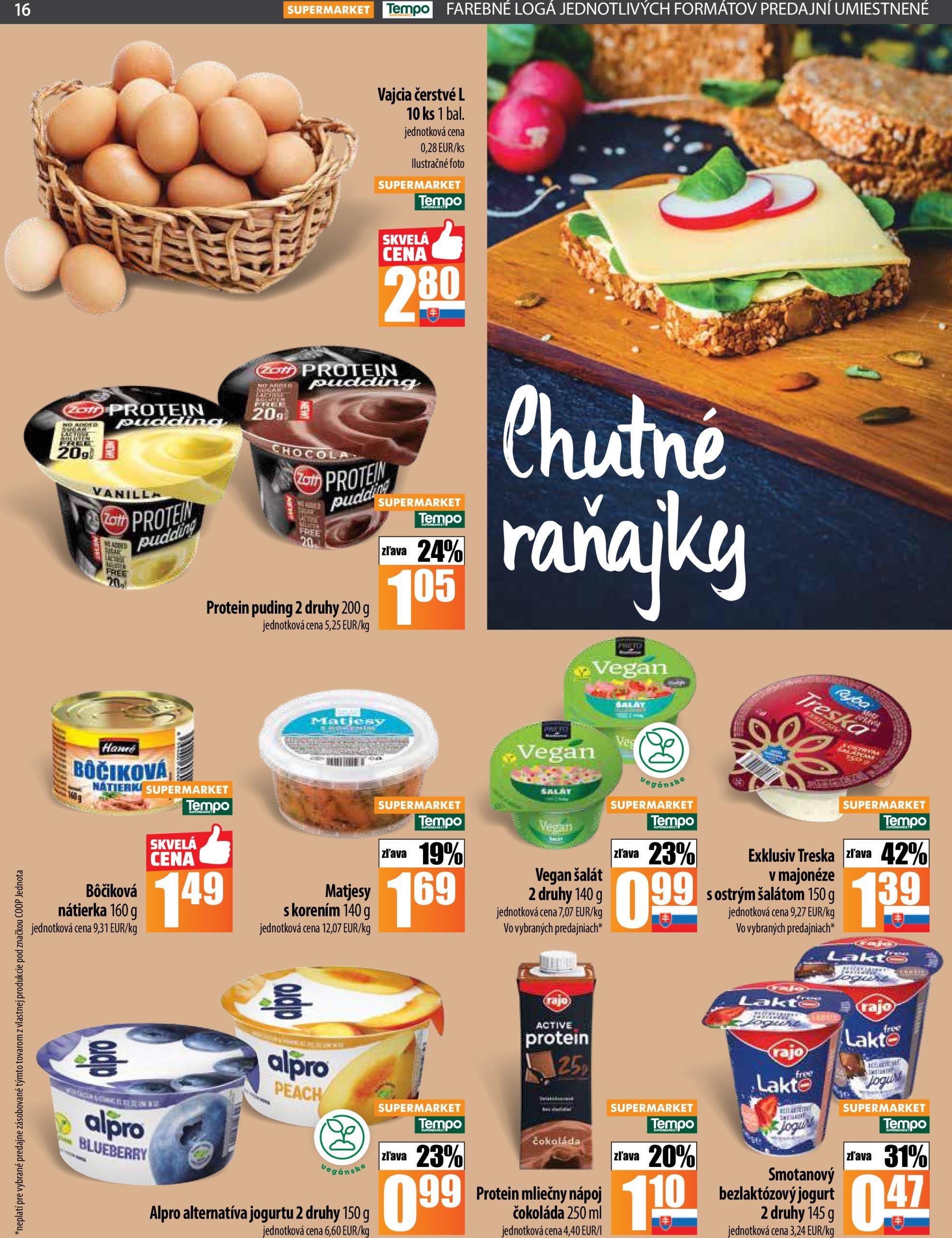 coop-jednota - COOP Jednota - Tempo leták platný od 09.01. - 15.01. - page: 16