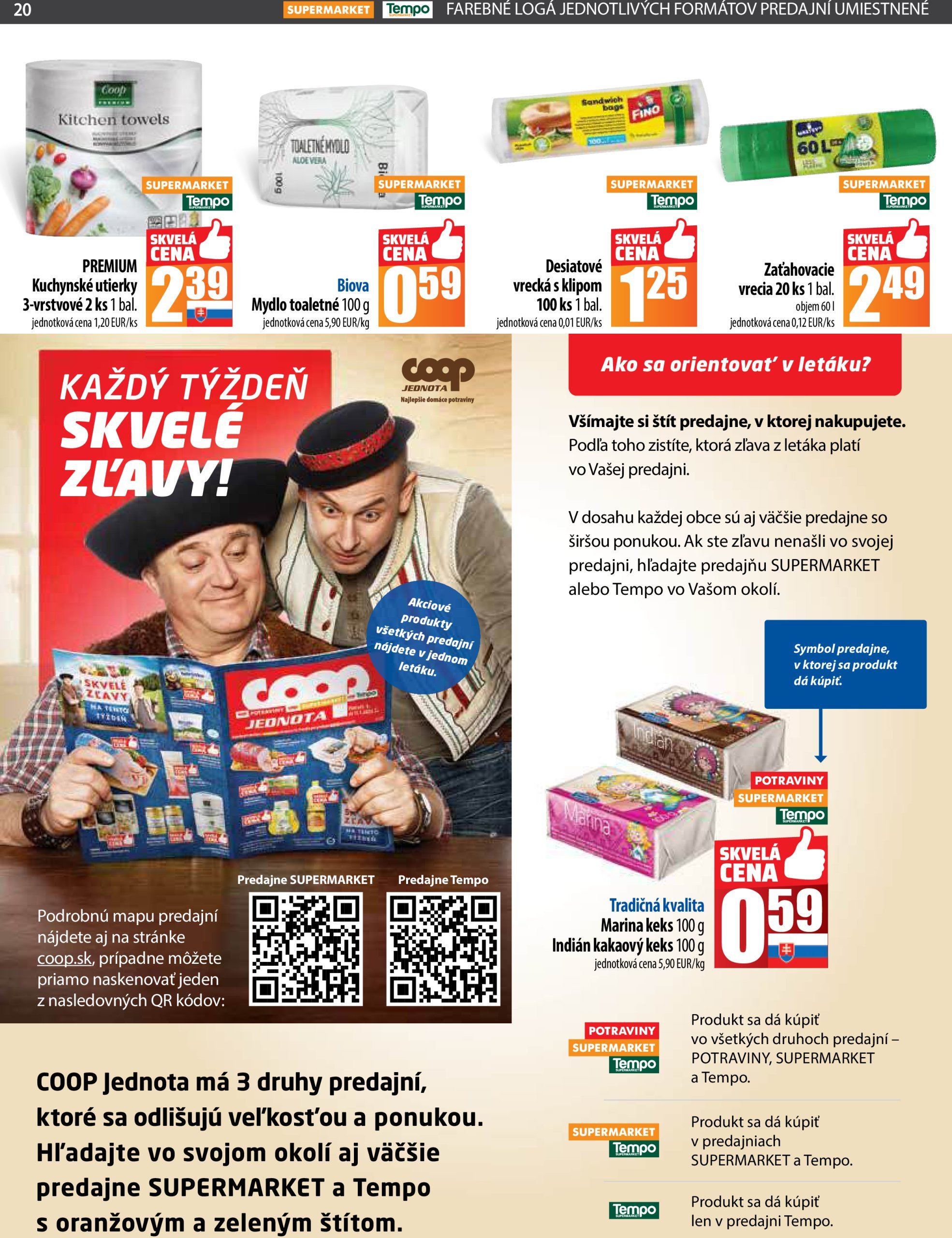 coop-jednota - COOP Jednota - Tempo leták platný od 09.01. - 15.01. - page: 20