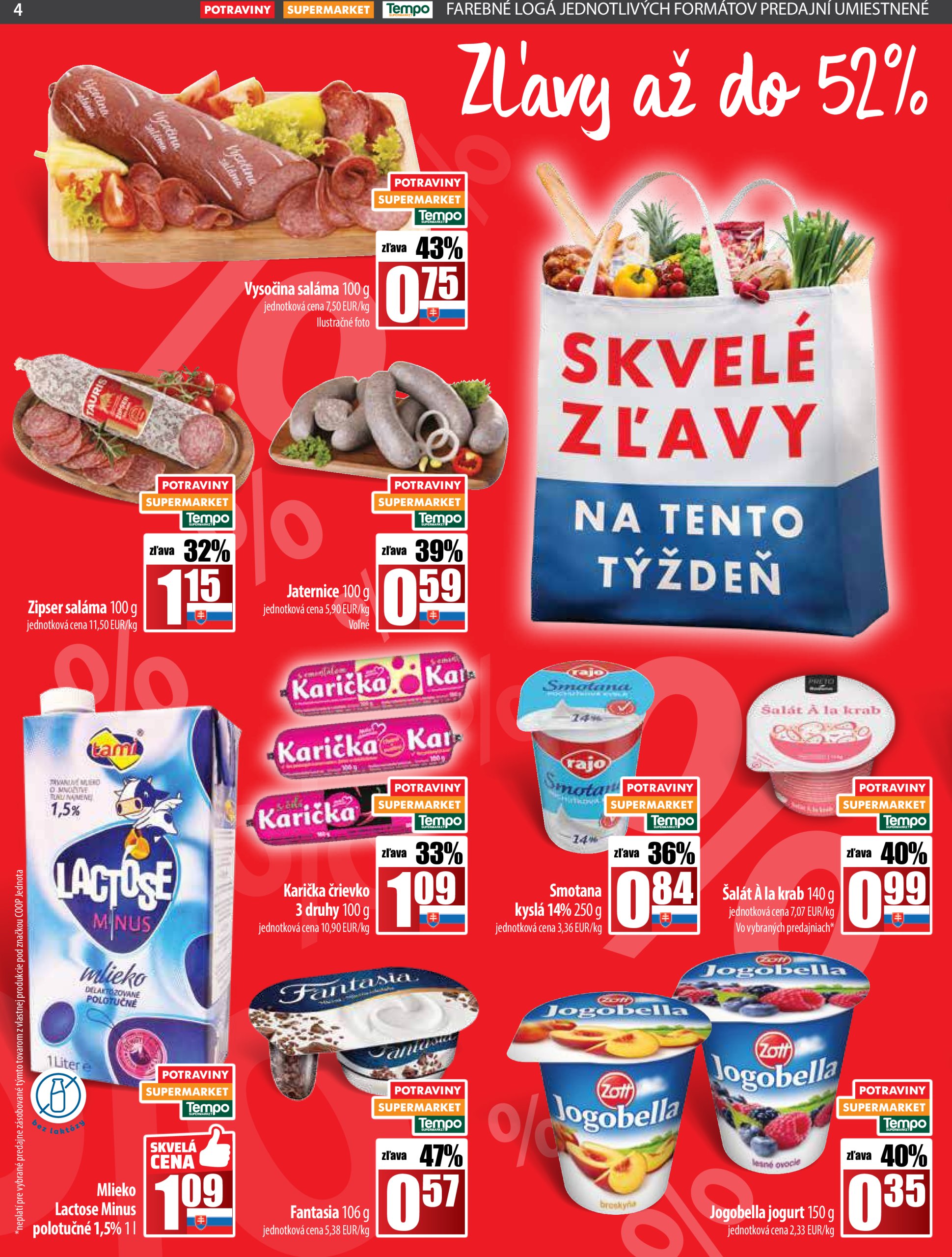 coop-jednota - COOP Jednota - Tempo leták platný od 09.01. - 15.01. - page: 4