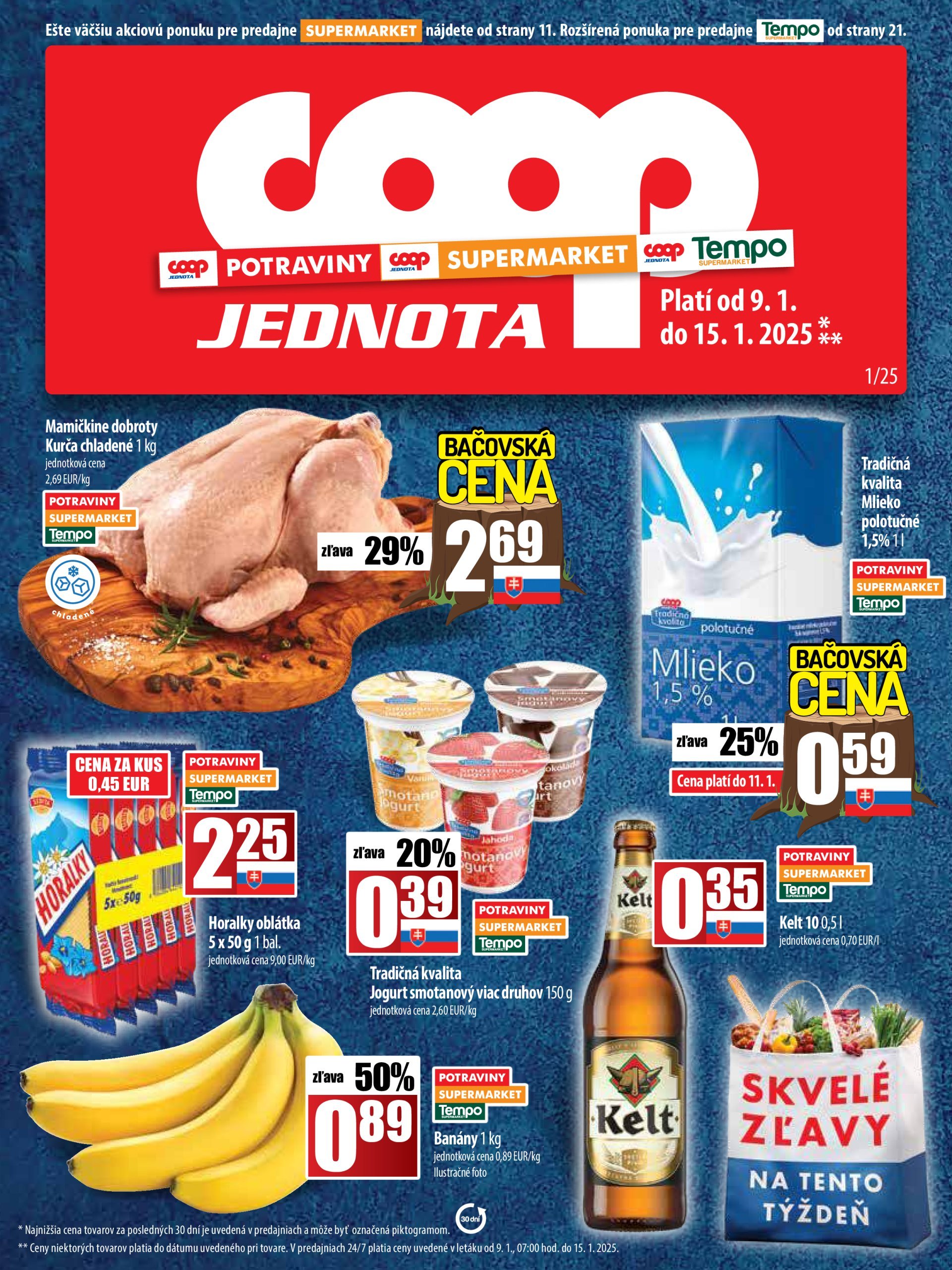 coop-jednota - COOP Jednota - Tempo leták platný od 09.01. - 15.01.