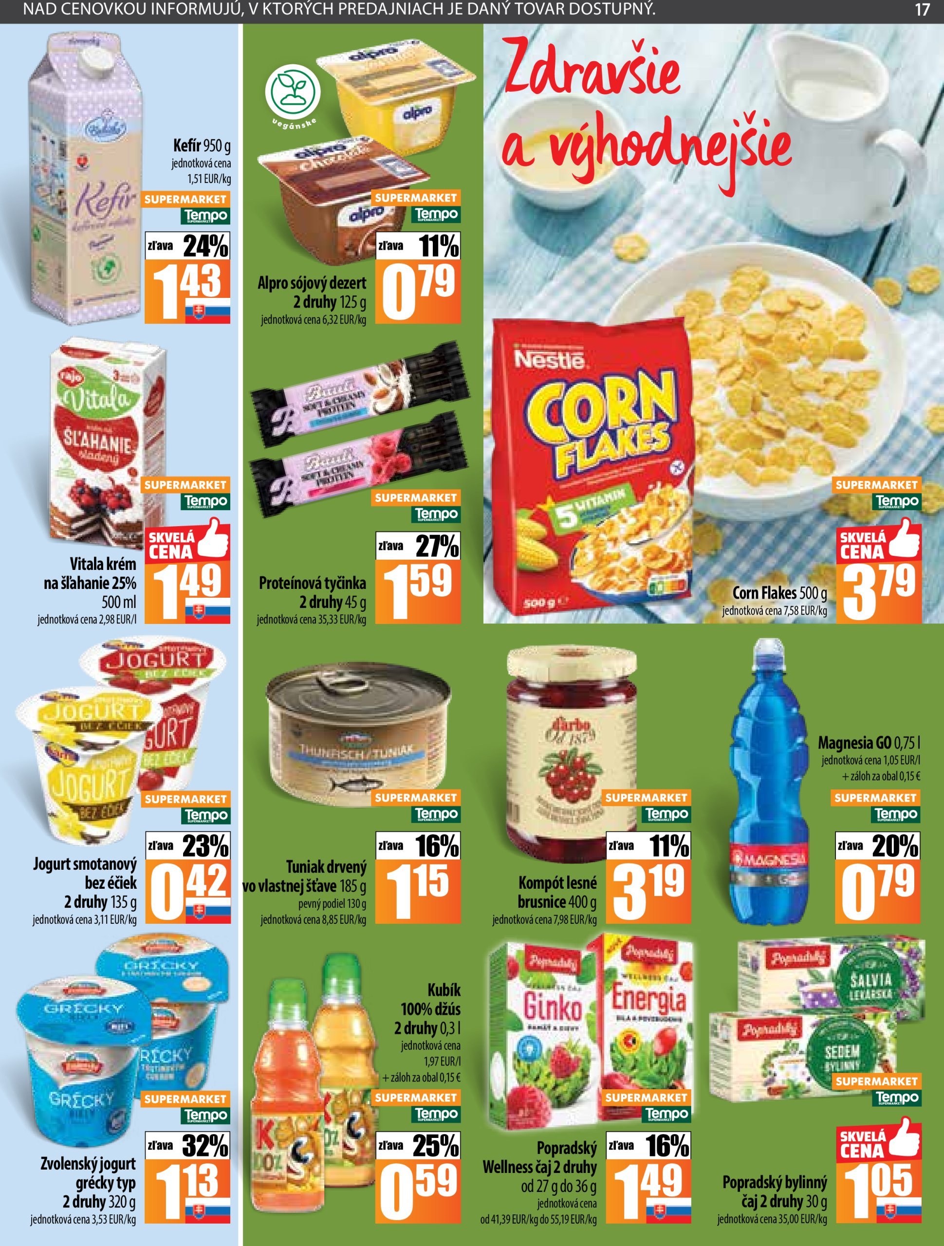 coop-jednota - COOP Jednota - Tempo leták platný od 16.01. - 22.01. - page: 17