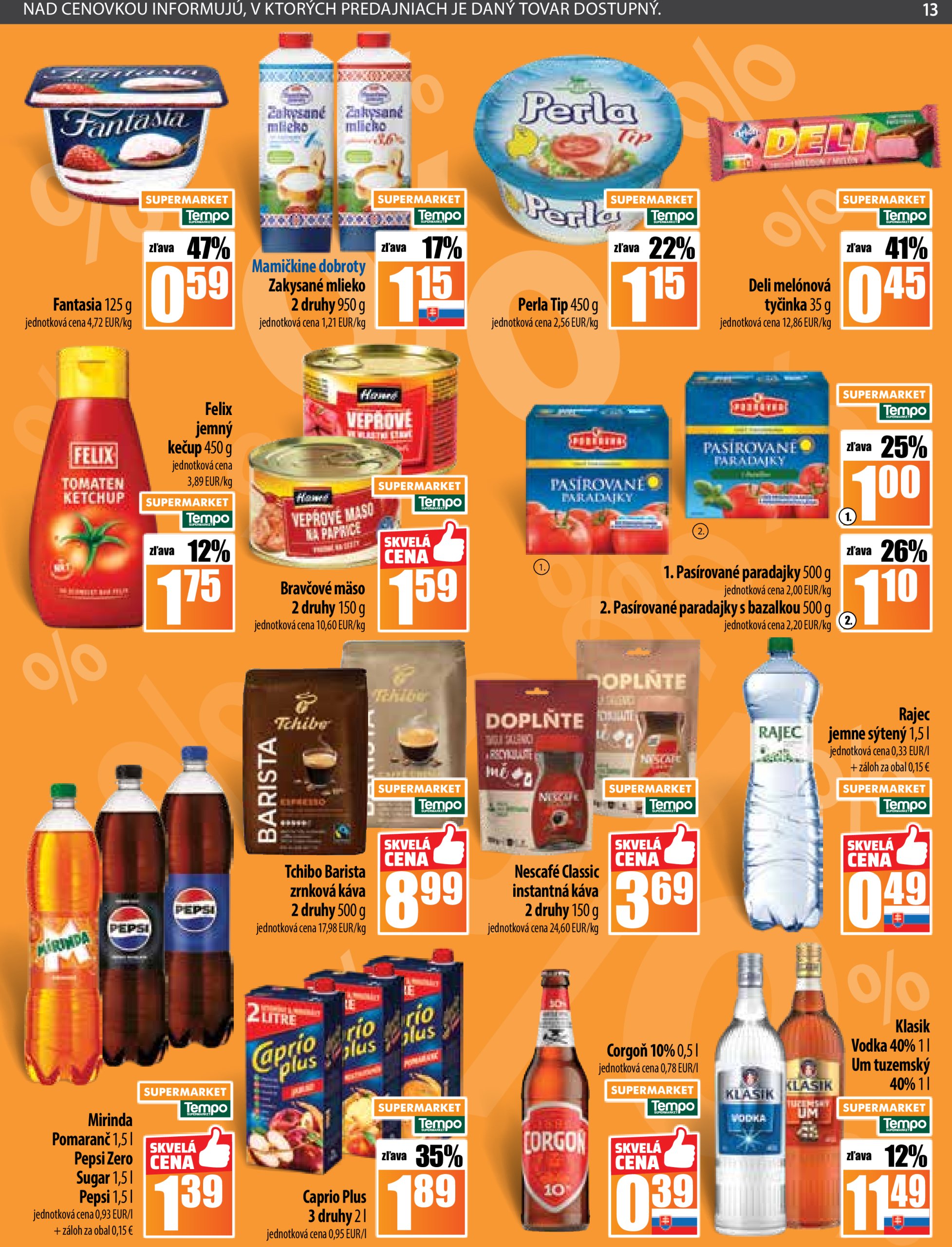 coop-jednota - COOP Jednota - Tempo leták platný od 16.01. - 22.01. - page: 13