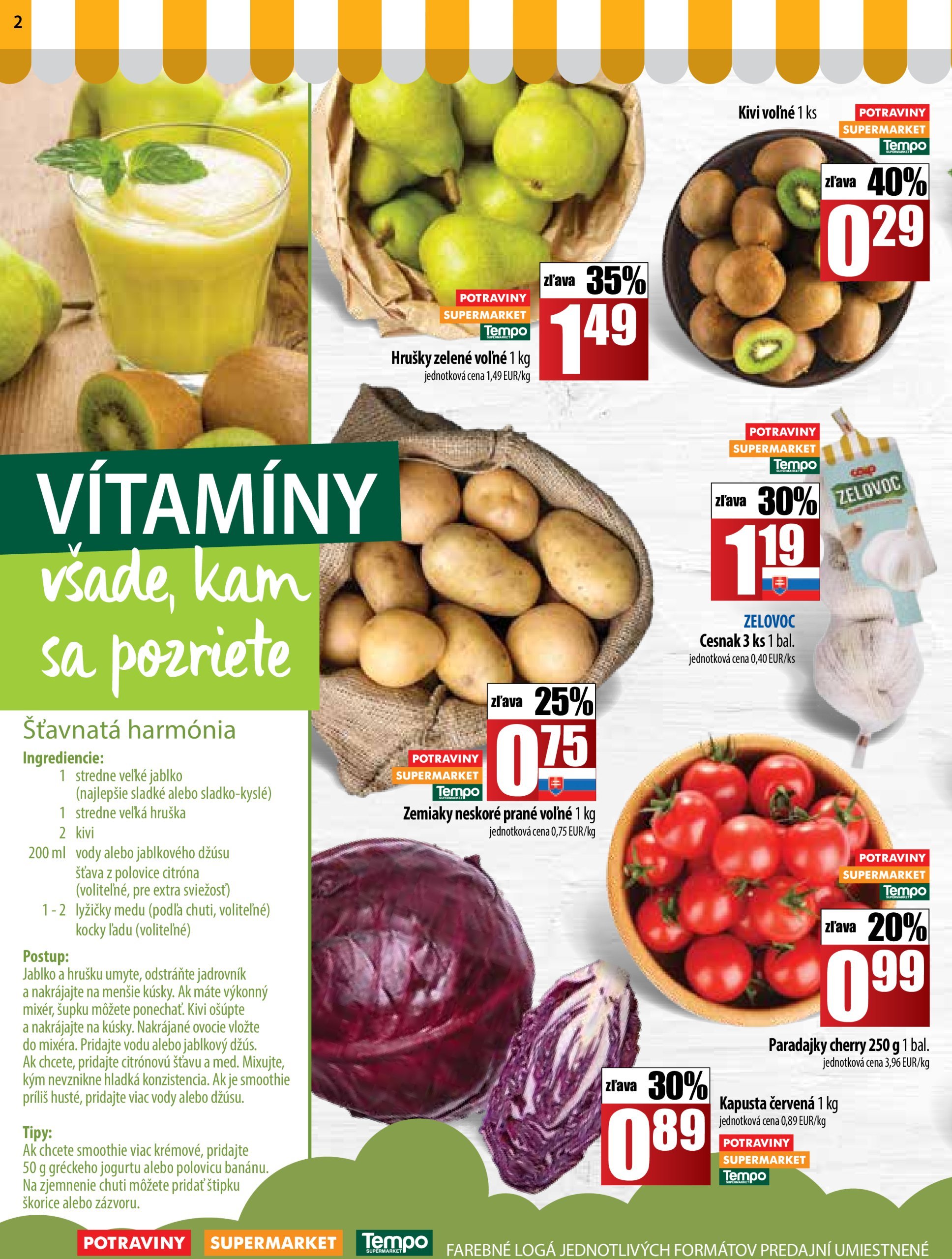 coop-jednota - COOP Jednota - Tempo leták platný od 16.01. - 22.01. - page: 2