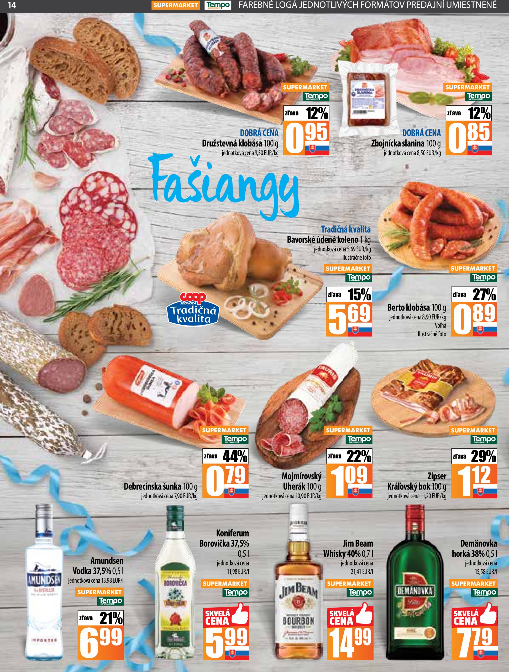 coop-jednota - COOP Jednota - Tempo leták platný od 16.01. - 22.01. - page: 14