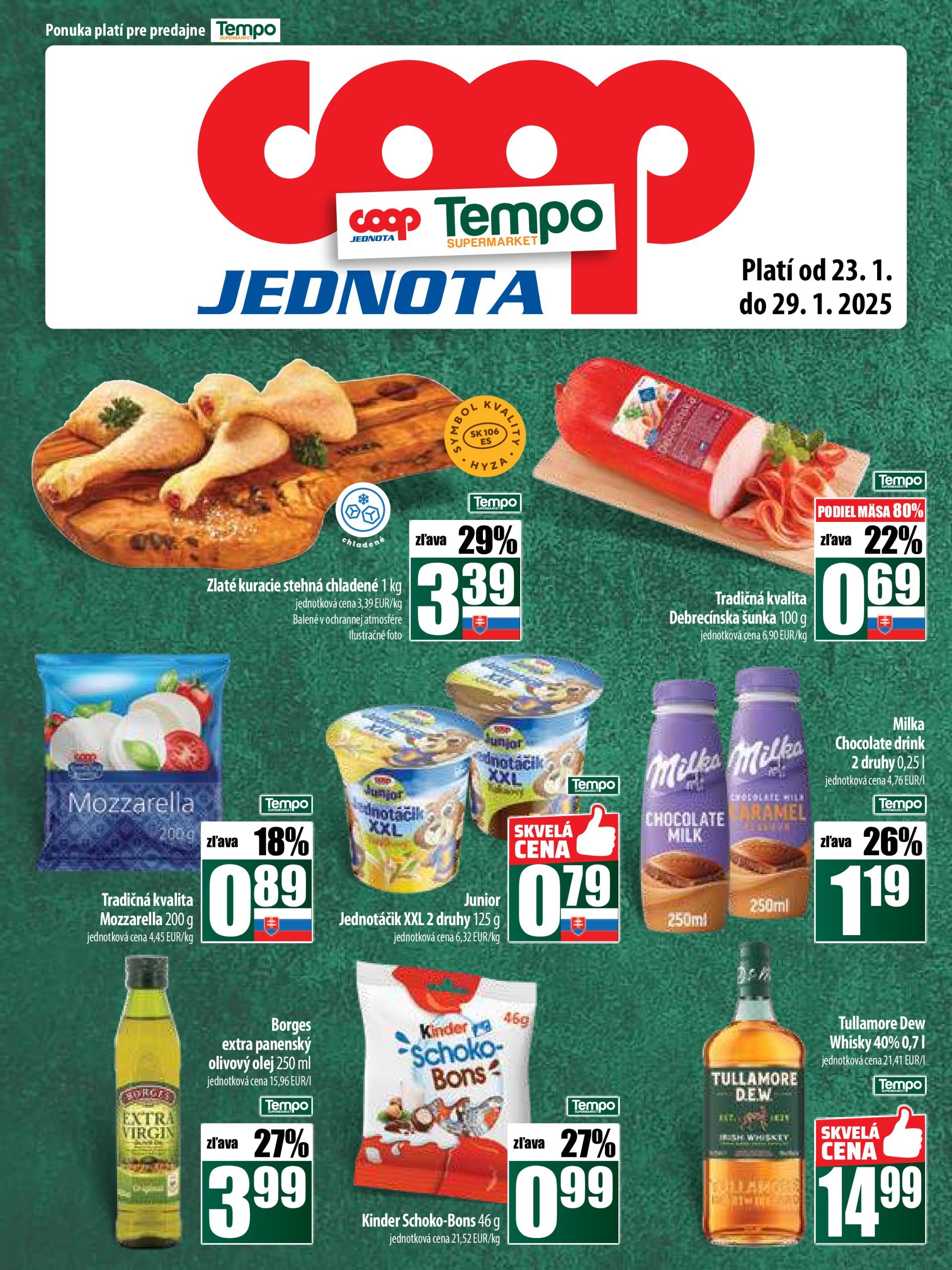 coop-jednota - COOP Jednota - Tempo leták platný od 23.01. - 29.01. - page: 21