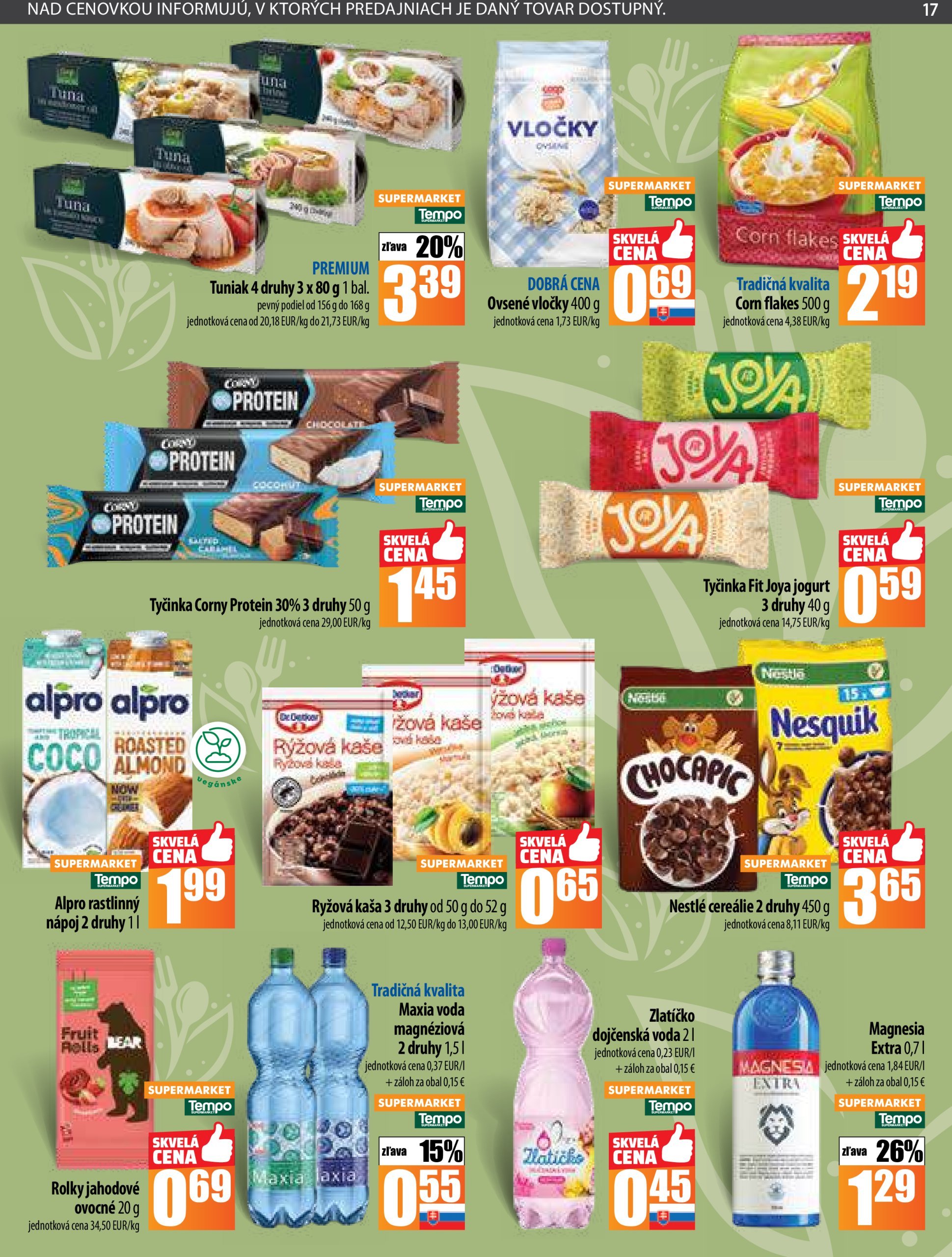 coop-jednota - COOP Jednota - Tempo leták platný od 23.01. - 29.01. - page: 17