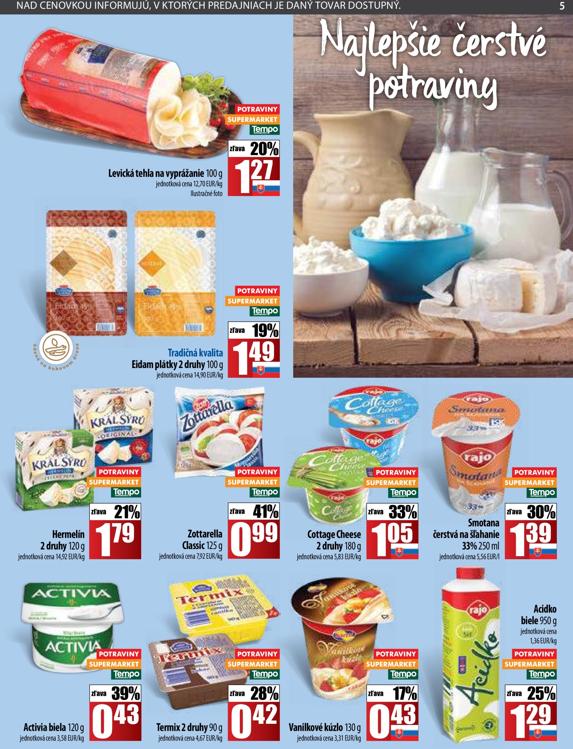 coop-jednota - COOP Jednota - Tempo leták platný od 23.01. - 29.01. - page: 5