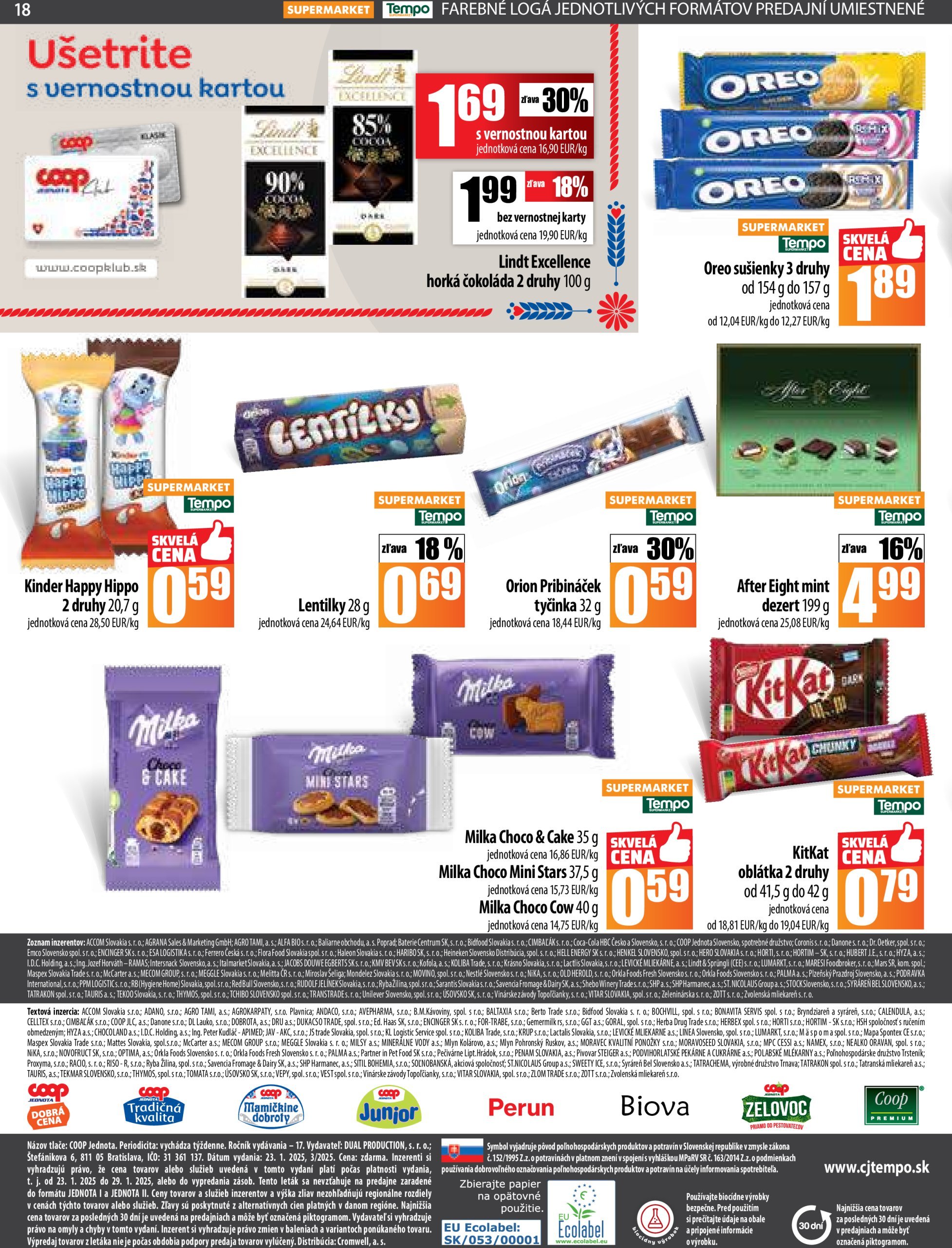 coop-jednota - COOP Jednota - Tempo leták platný od 23.01. - 29.01. - page: 18