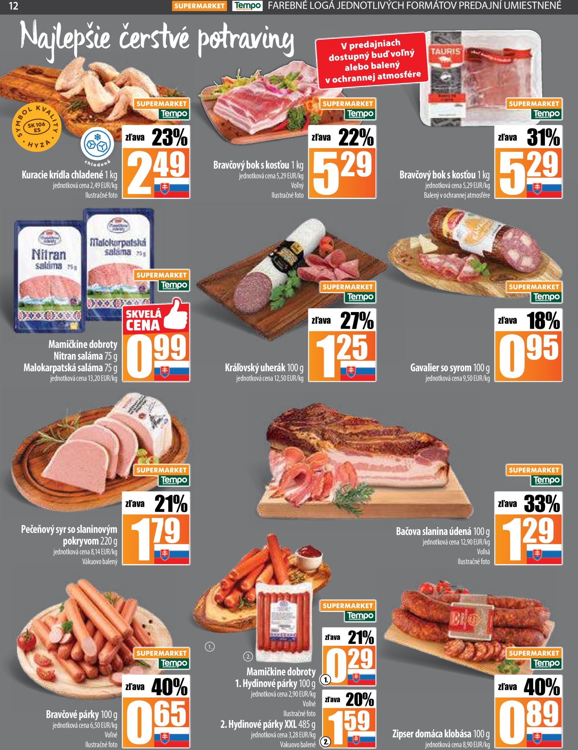 coop-jednota - COOP Jednota - Tempo leták platný od 23.01. - 29.01. - page: 12