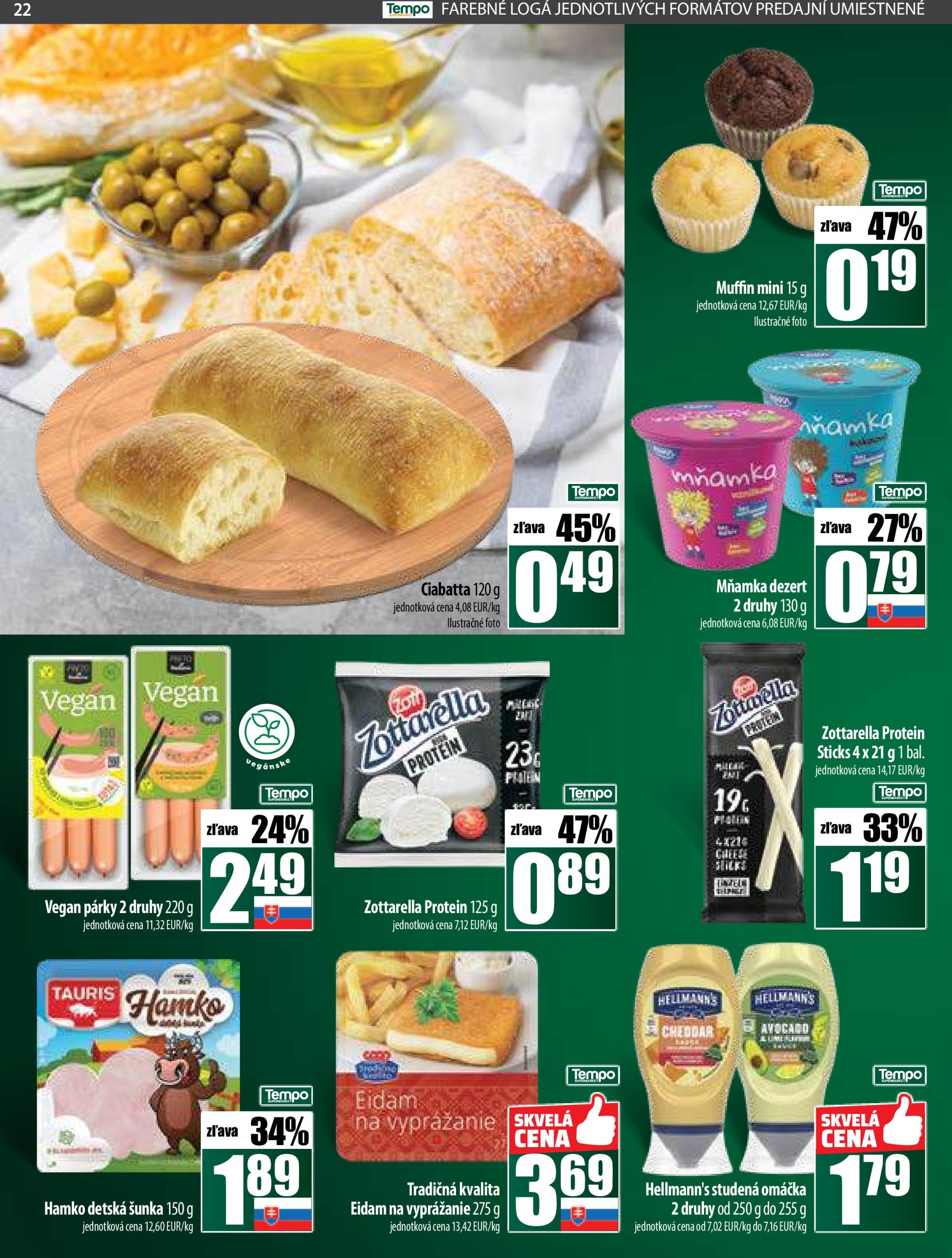 coop-jednota - COOP Jednota - Tempo leták platný od 23.01. - 29.01. - page: 22