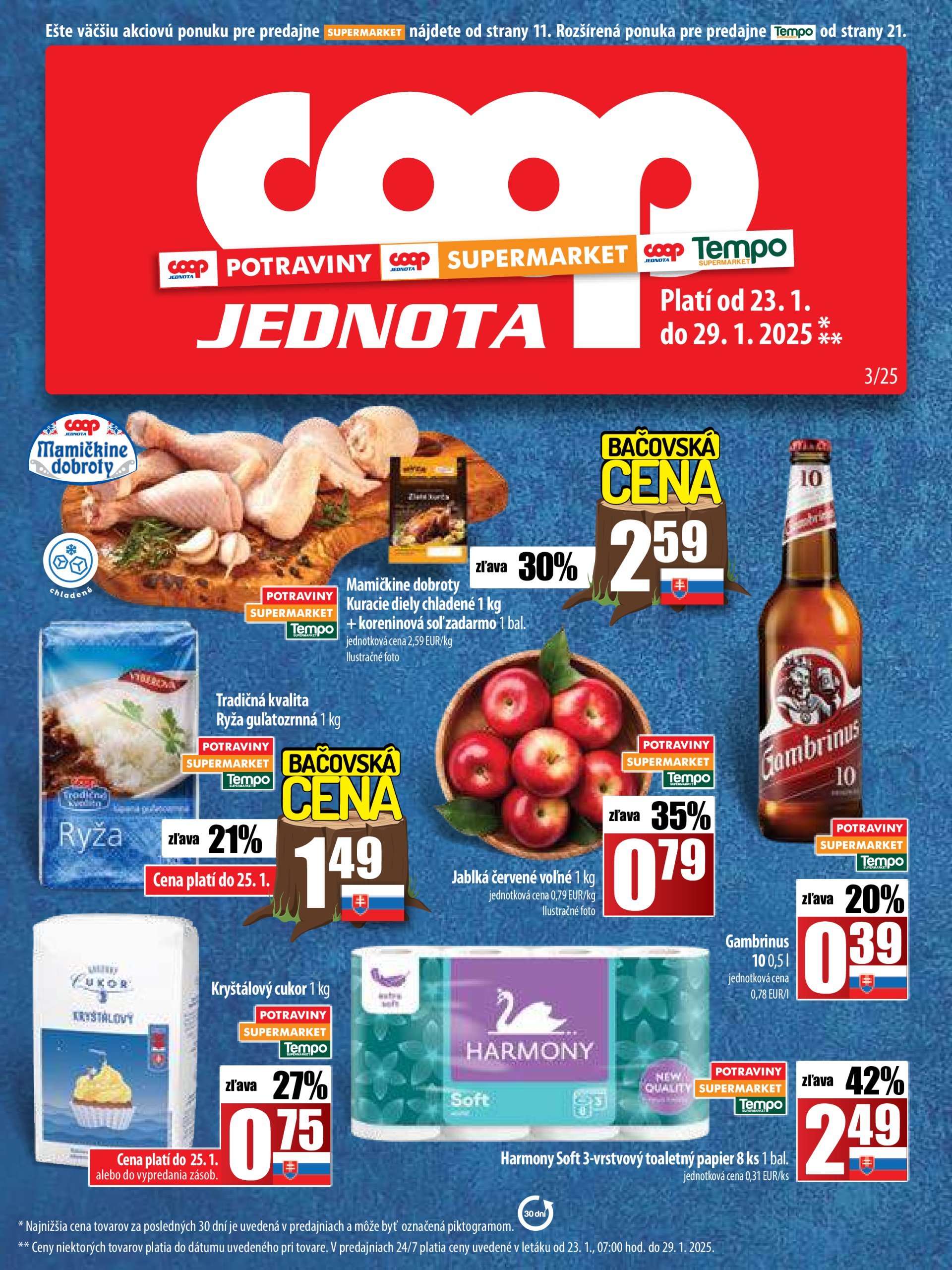 coop-jednota - COOP Jednota - Tempo leták platný od 23.01. - 29.01.