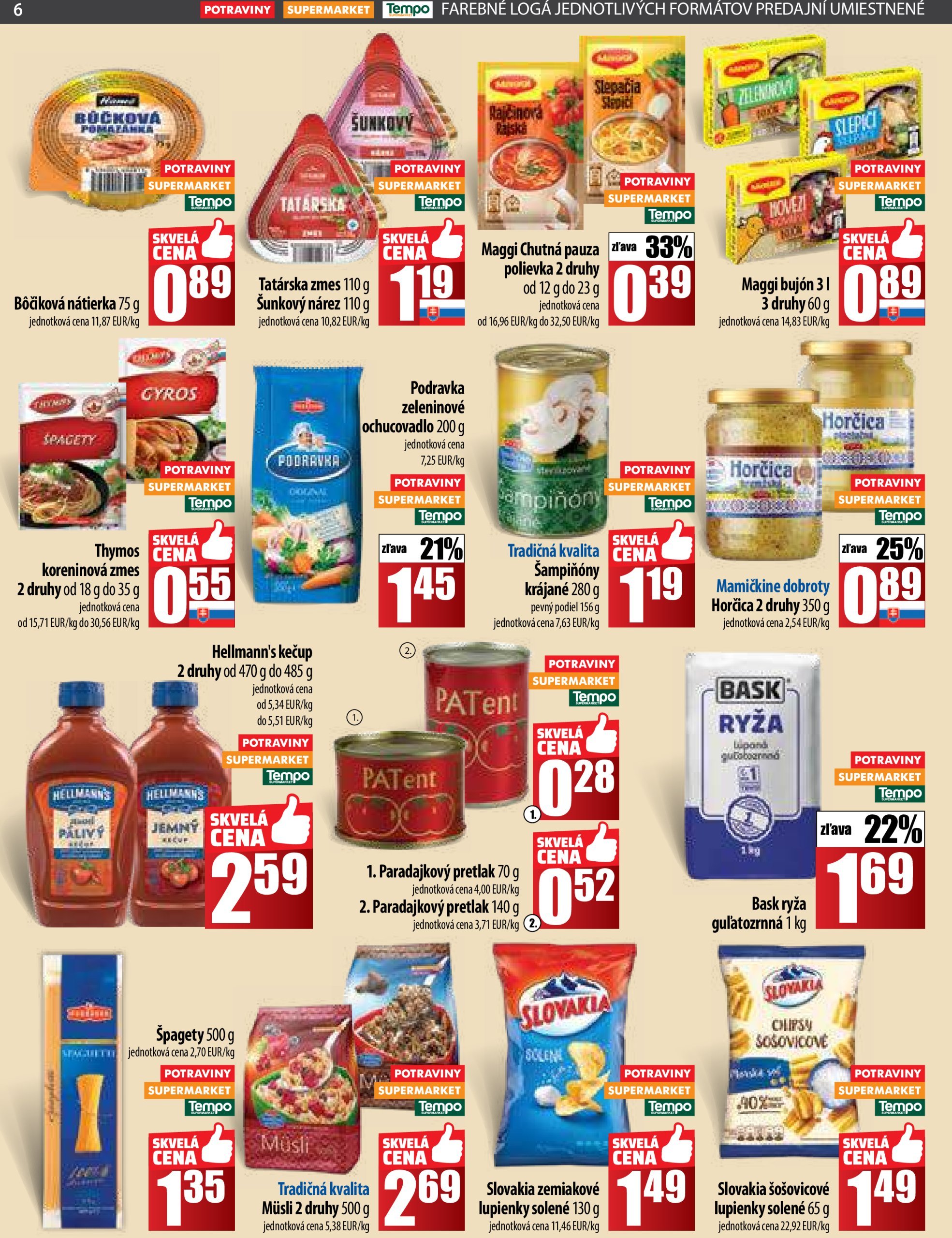 coop-jednota - COOP Jednota - Tempo leták platný od 23.01. - 29.01. - page: 6