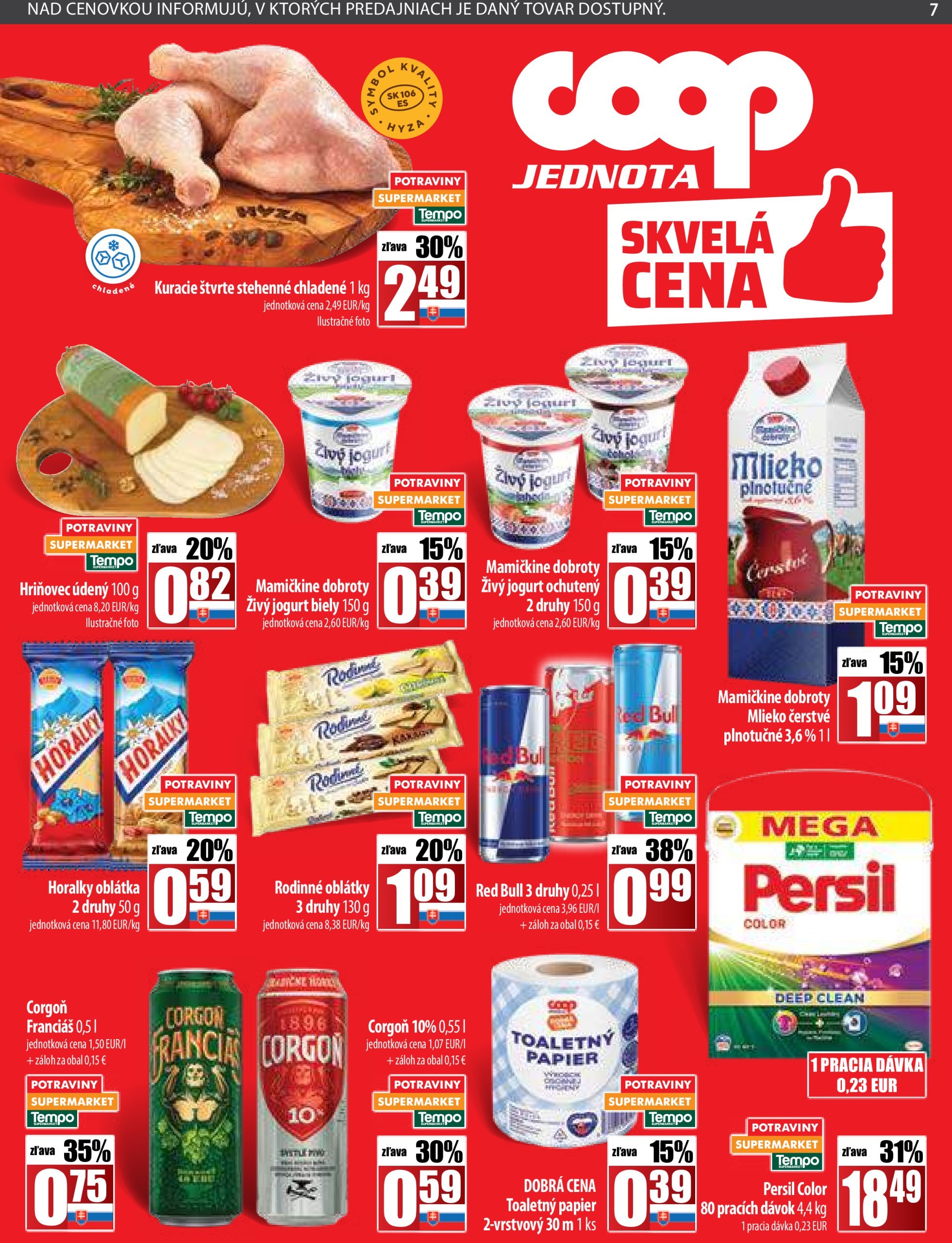 coop-jednota - COOP Jednota - Tempo leták platný od 23.01. - 29.01. - page: 7