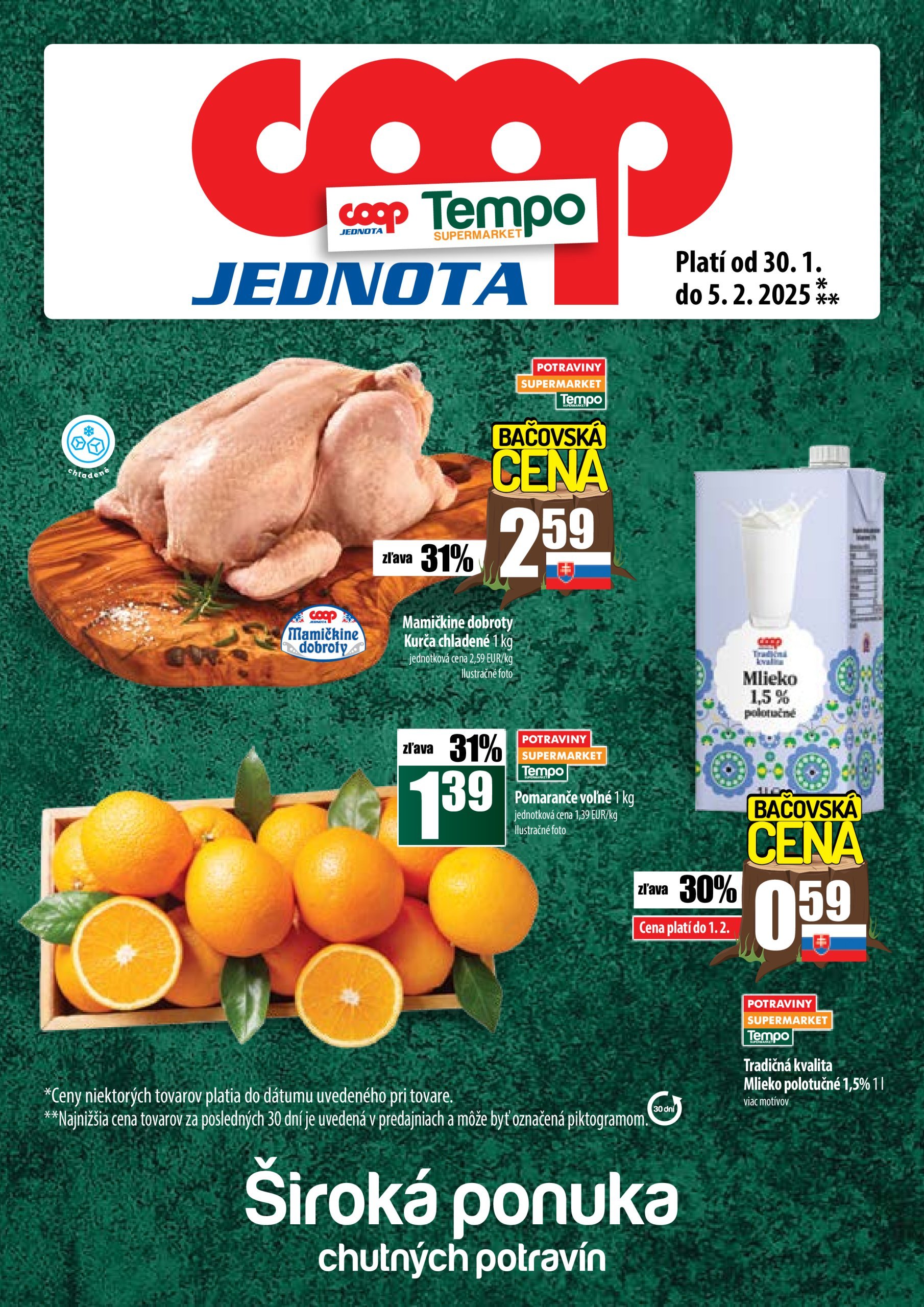 coop-jednota - COOP Jednota - Tempo leták platný od 30.01. - 05.02.