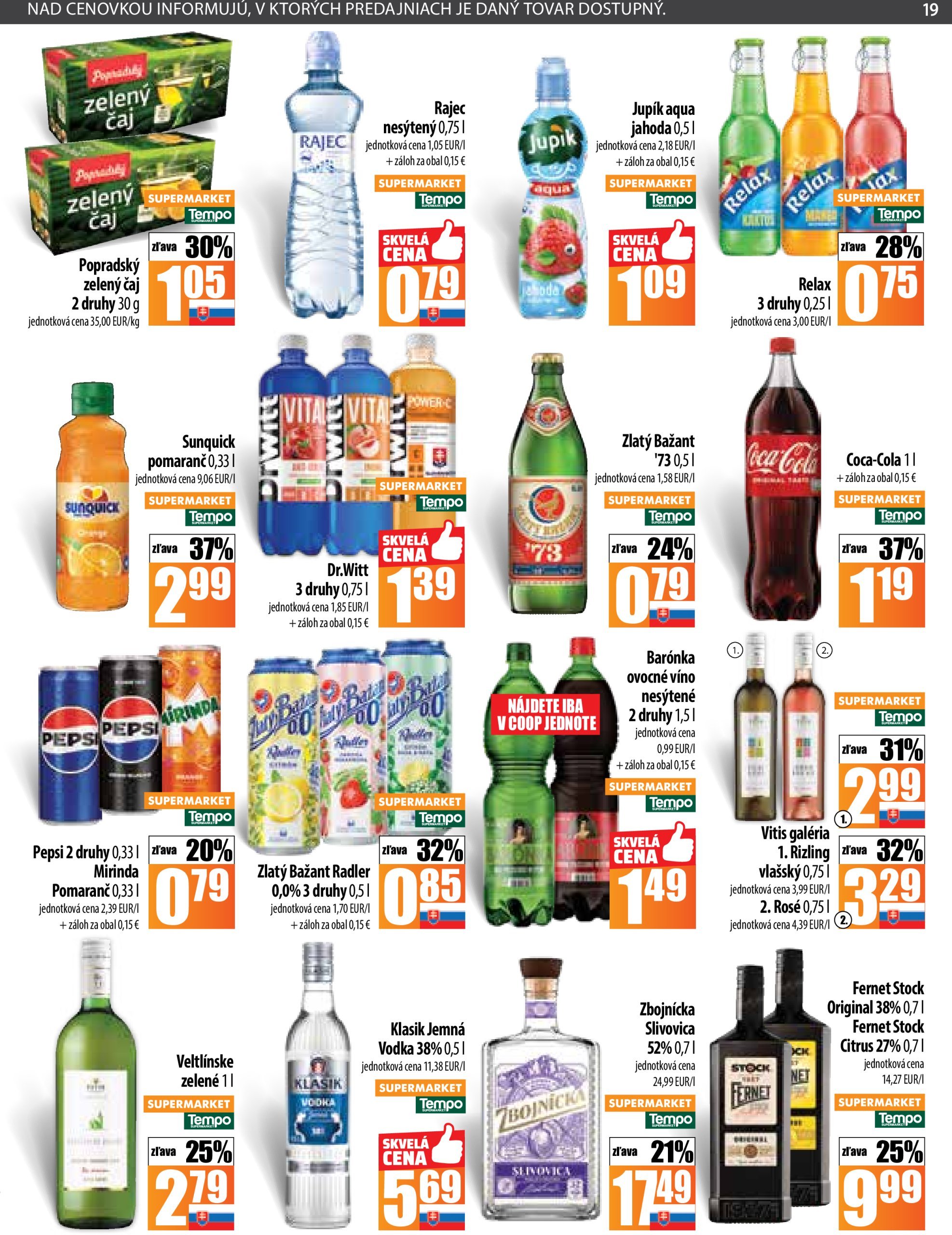 coop-jednota - COOP Jednota leták platný od 30.01. - 05.02. - page: 19