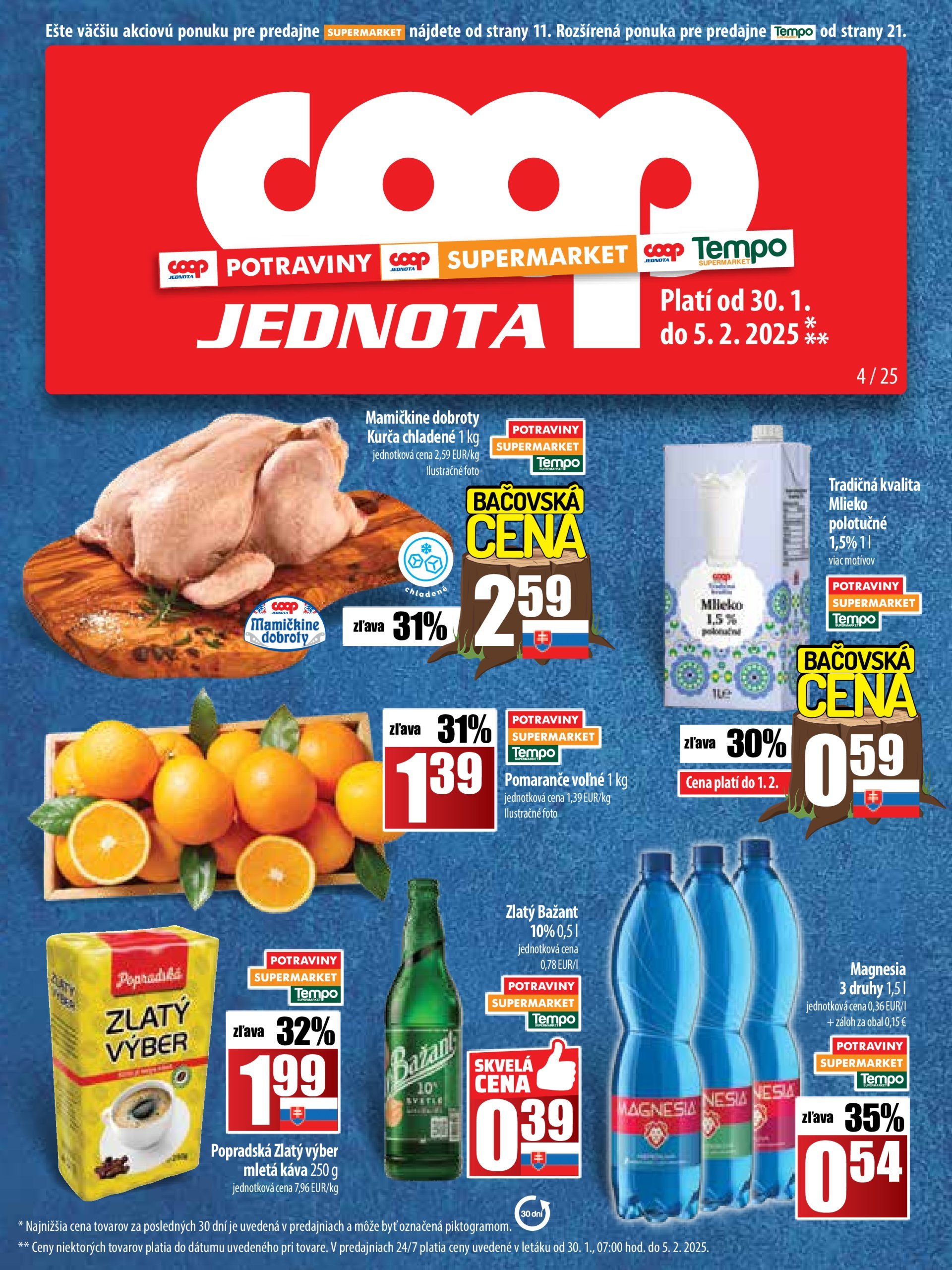 coop-jednota - COOP Jednota leták platný od 30.01. - 05.02.