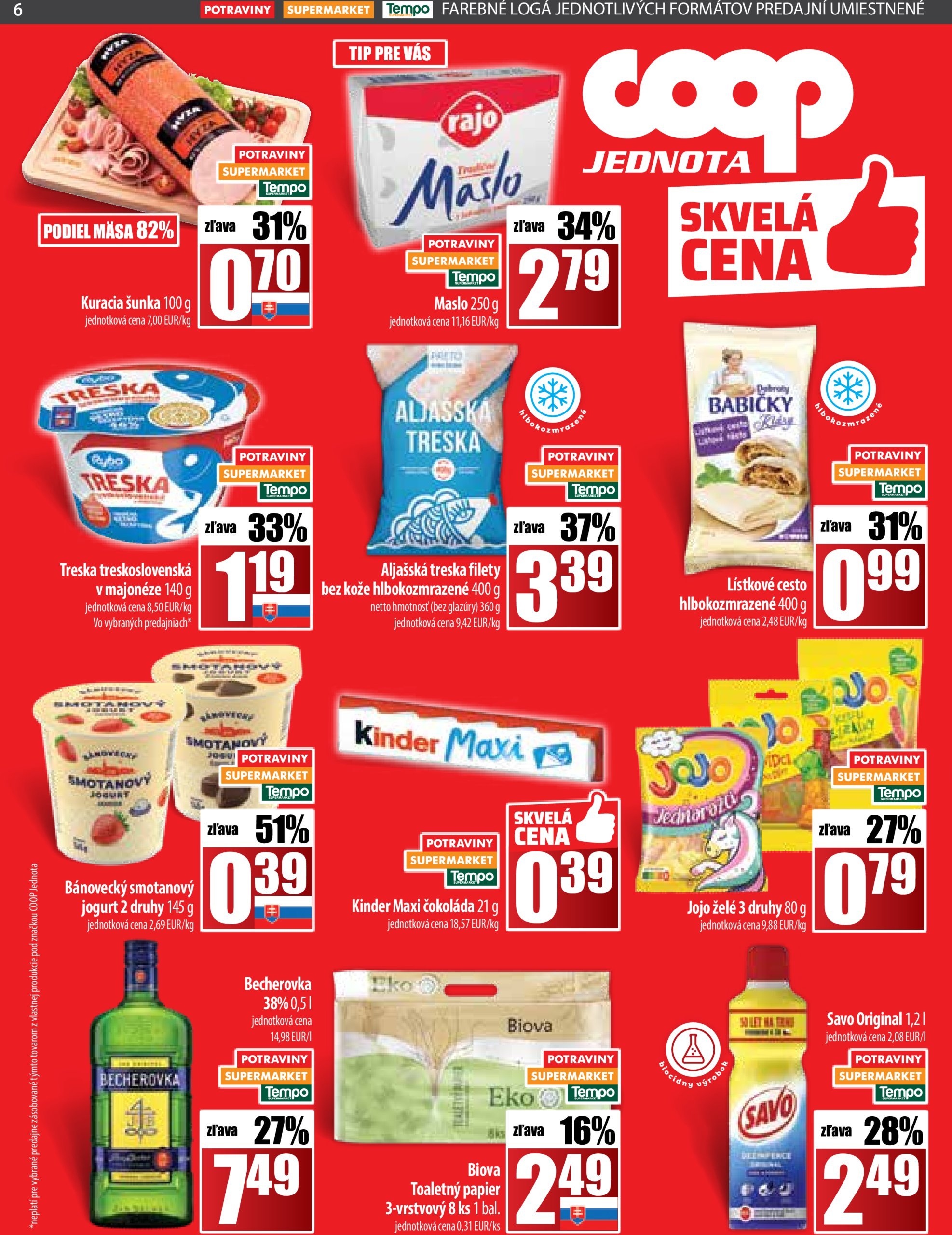 coop-jednota - COOP Jednota leták platný od 30.01. - 05.02. - page: 6