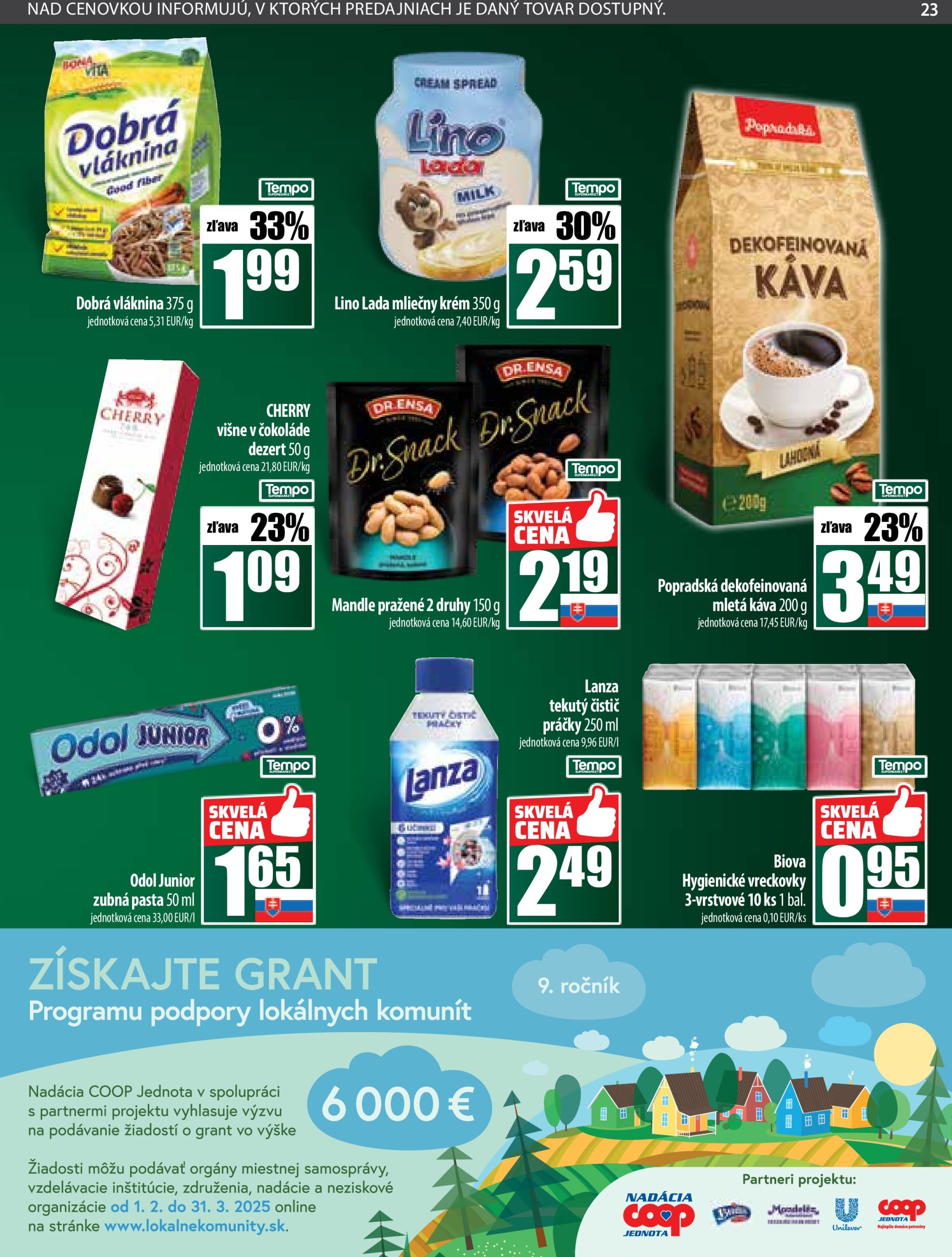 coop-jednota - COOP Jednota leták platný od 30.01. - 05.02. - page: 23